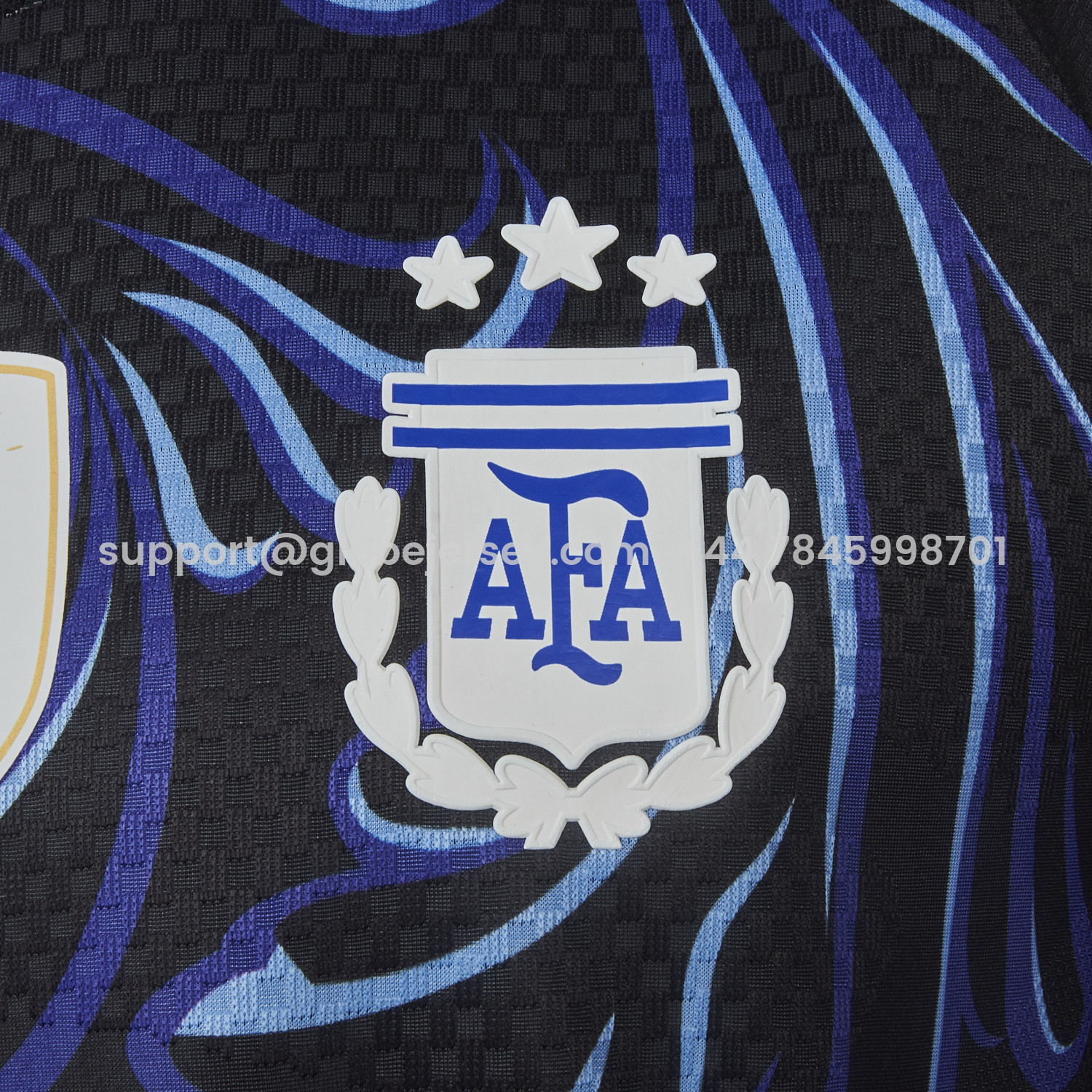 GlobeJersey-Argentina 2026 Away Deep Blue Jersey - Player Version