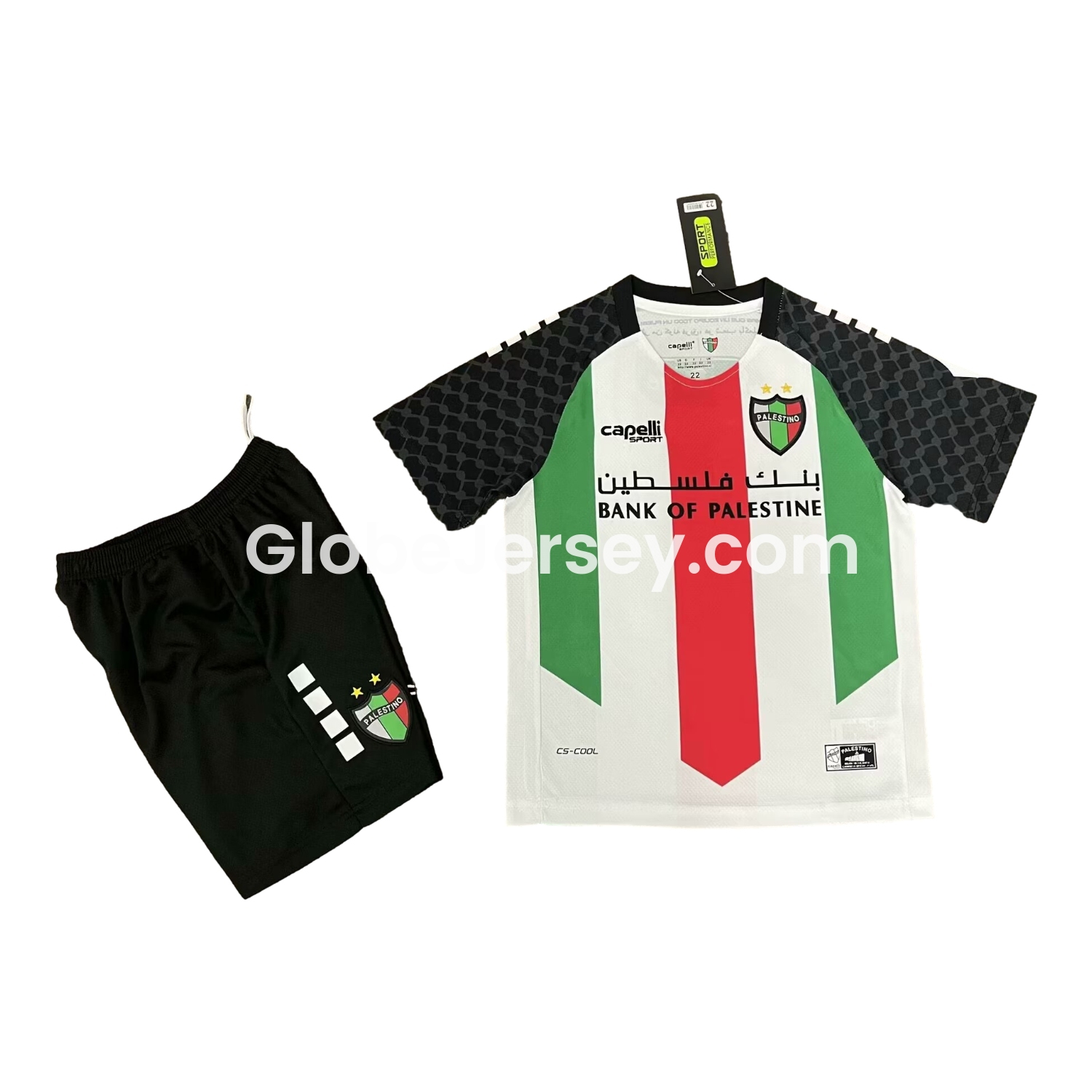 GlobeJersey-Club Deportivo Palestino 25-26 Home Kids Kit
