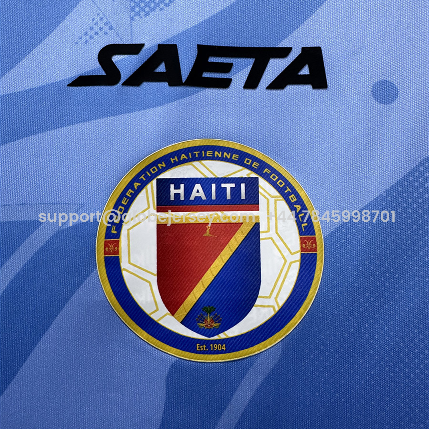 GlobeJersey-Haiti 26-27 Blue Goalkeeper Jersey - Fans Version