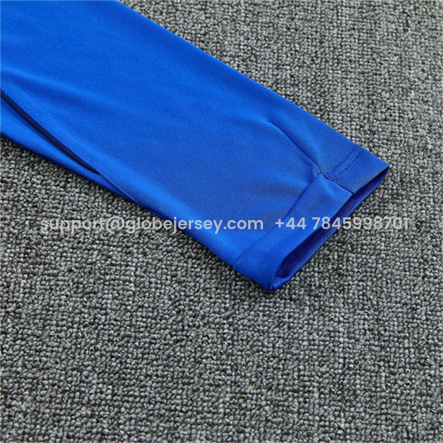 GlobeJersey-Inter Milan 26-27 Kids Long Sleeve Training Set - Blue Top & Royal Blue Pants
