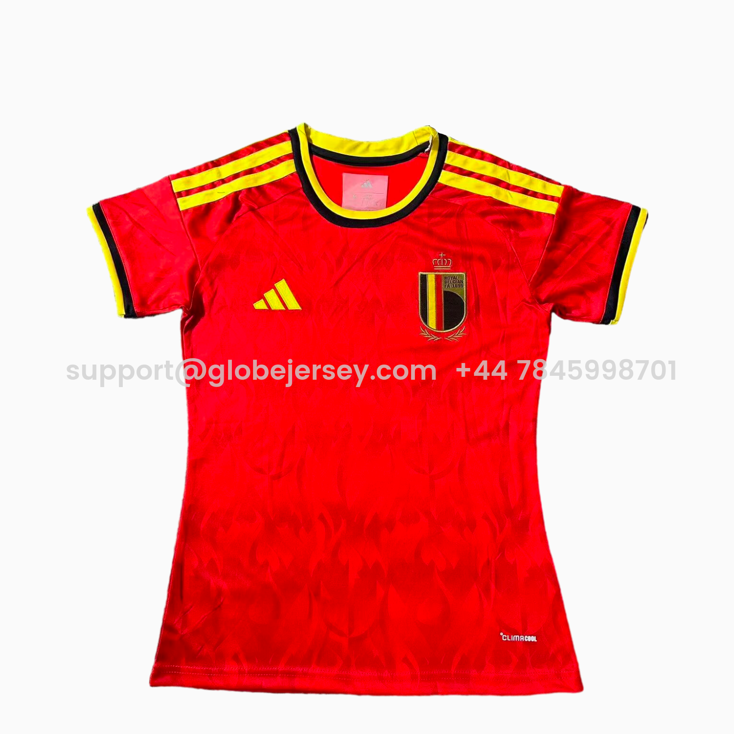 GlobeJersey-Women's Belgium 2026 Home Jersey