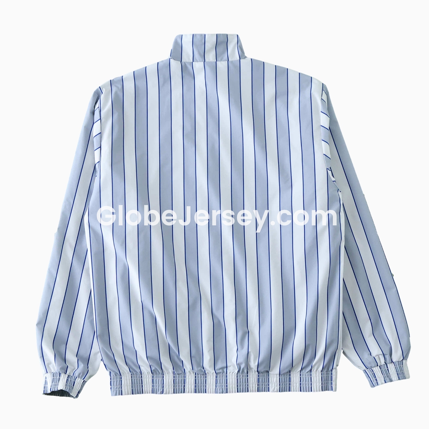 GlobeJersey-Everton 1988-89 Retro Style Double Sided Reversible Windbreaker - White & Grey