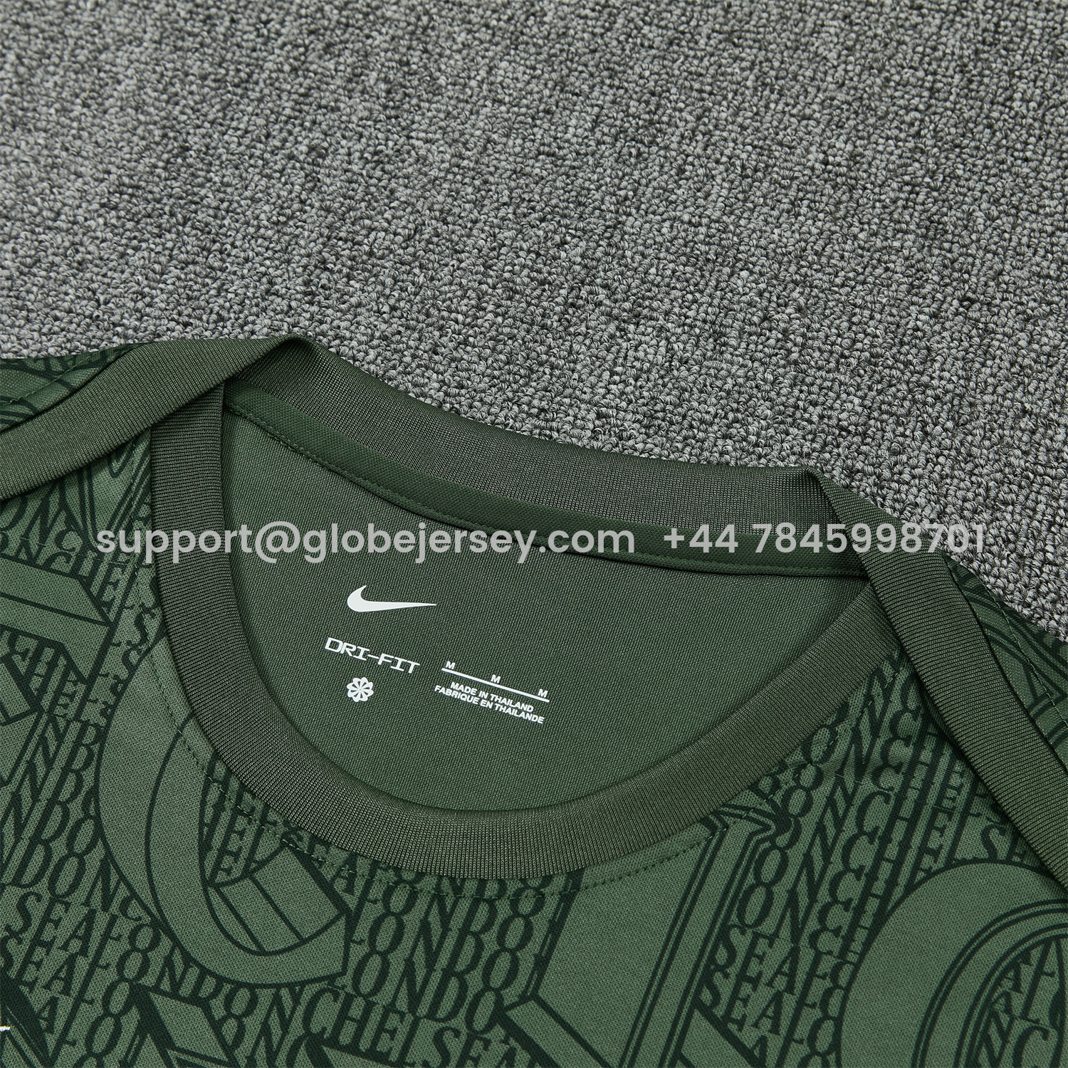 GlobeJersey-C.H.E.L.S.E.A 25-26 Short-Sleeve Training Set - Dark Green Top & Dark Green Pants