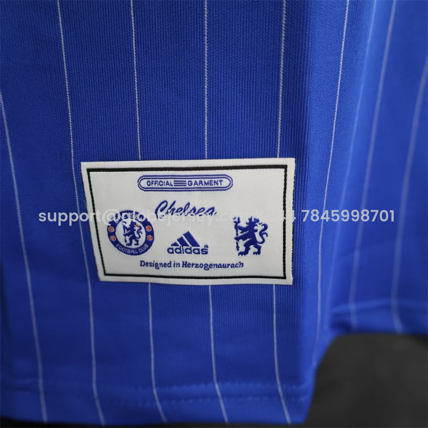 GlobeJersey-C.H.E.L.S.E.A 25-26 Icon Range Travel Special Edition Blue Jersey - Player Version