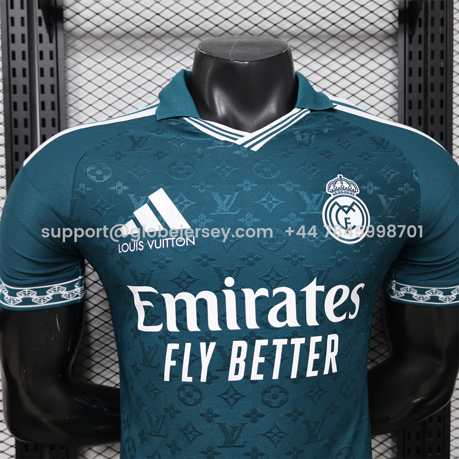 GlobeJersey-Real Madrid 25-26 Green Special Jersey - Player Version