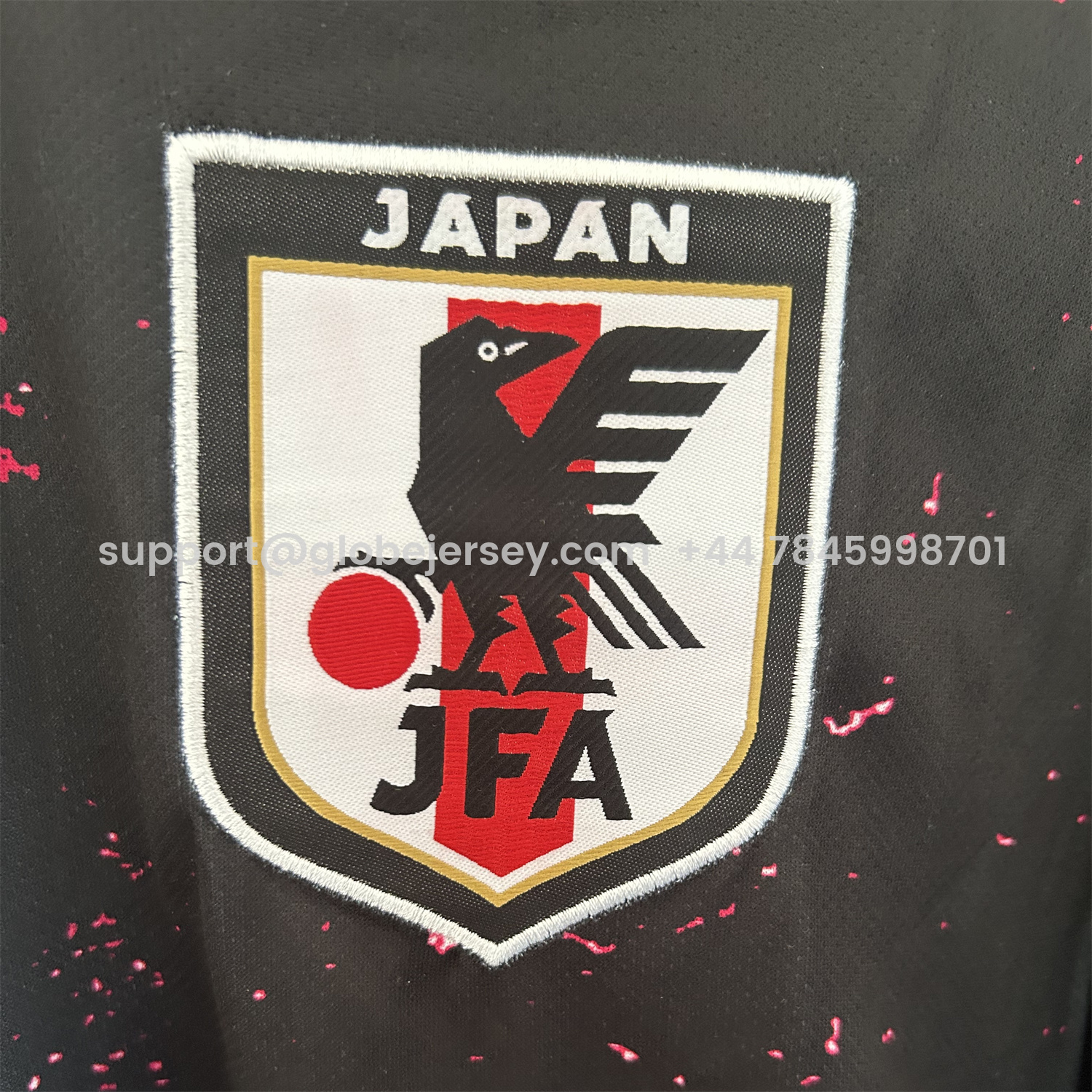 GlobeJersey-Japan 25-26 Red Ghost Face Mask Black Special Jersey - Fans Version