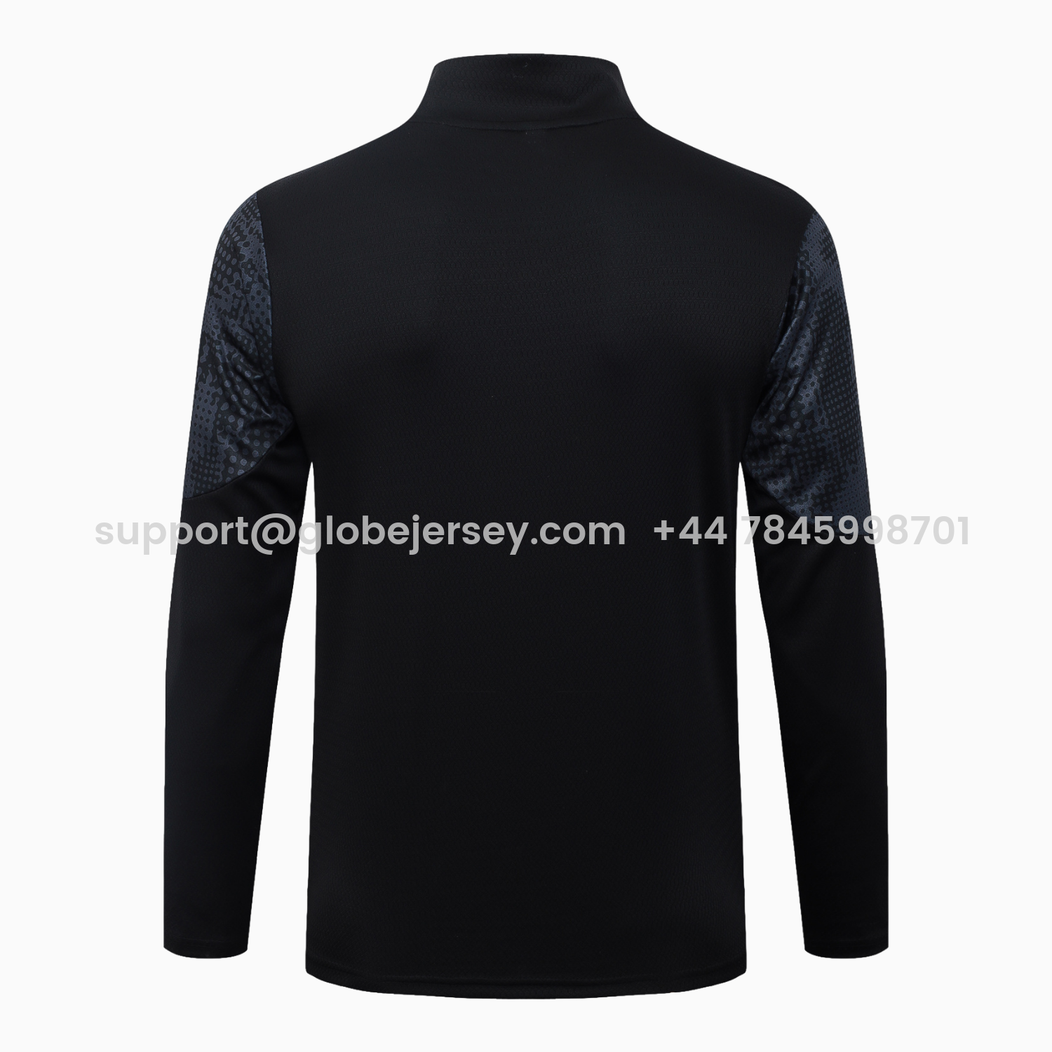 GlobeJersey-AC Milan 25-26 Jacket Training Tracksuit - Little Devil Black top & Pants