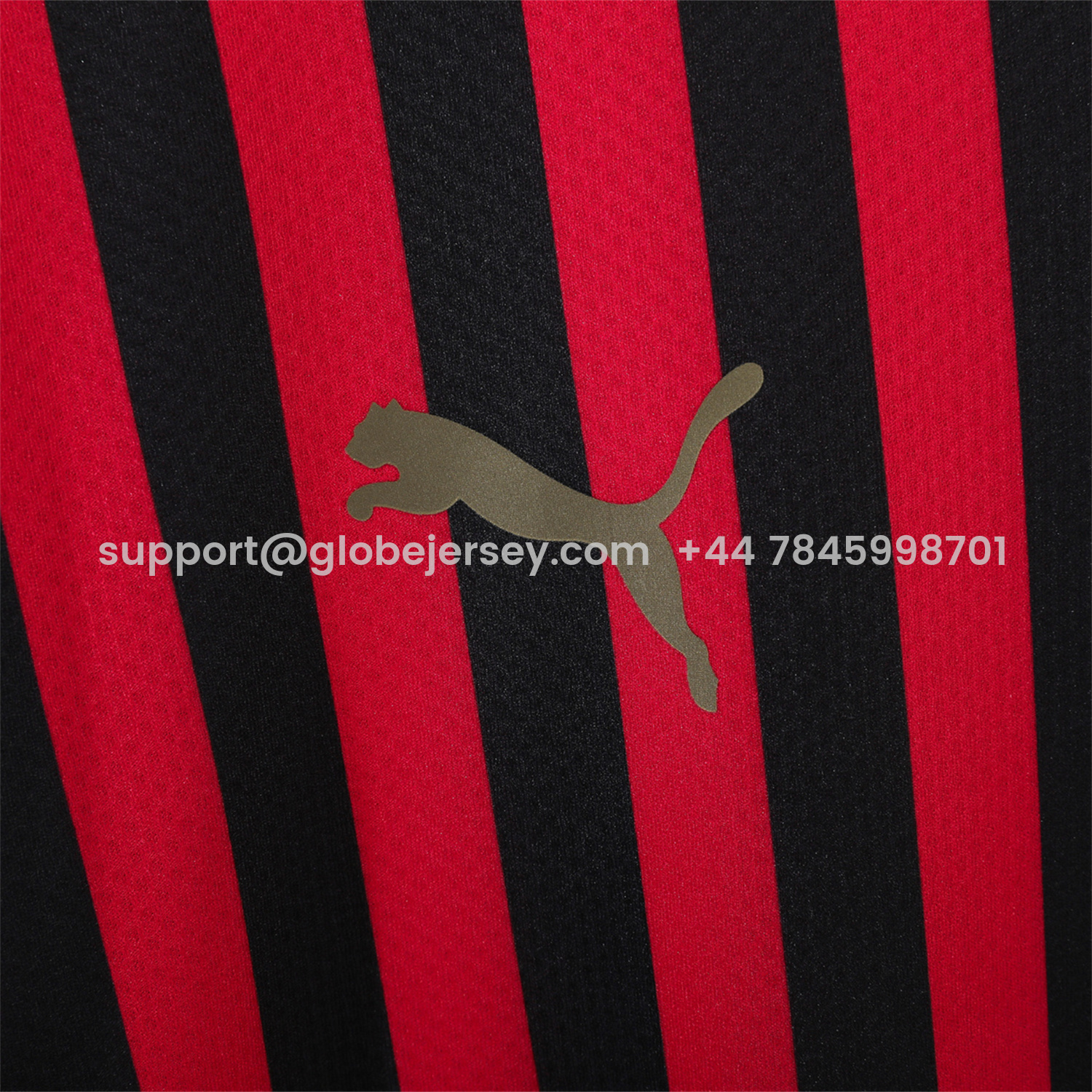 GlobeJersey-Retro AC Milan 2019 120th Anniversary Home Jersey