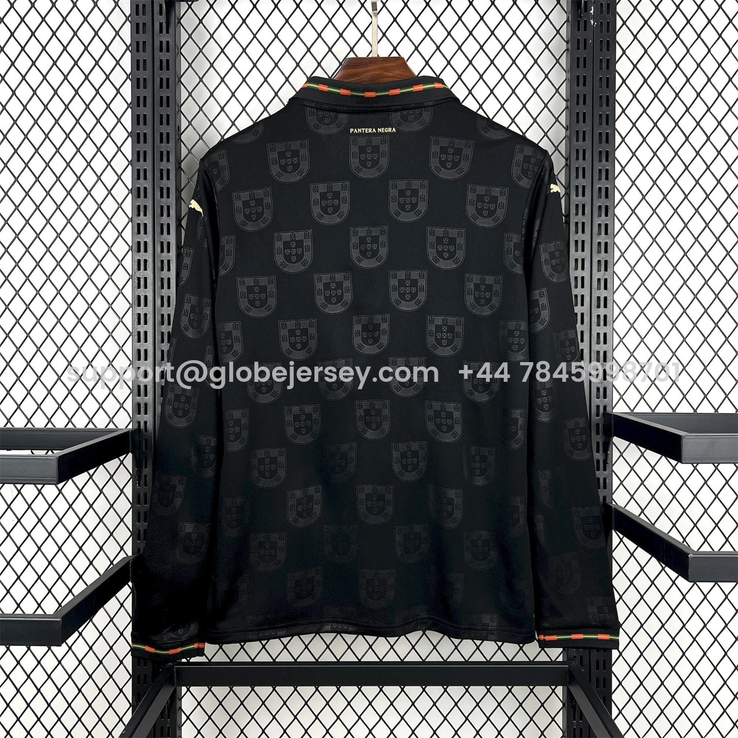 GlobeJersey-Portugal 2026 Away Long Sleeves Jersey - Fans Version