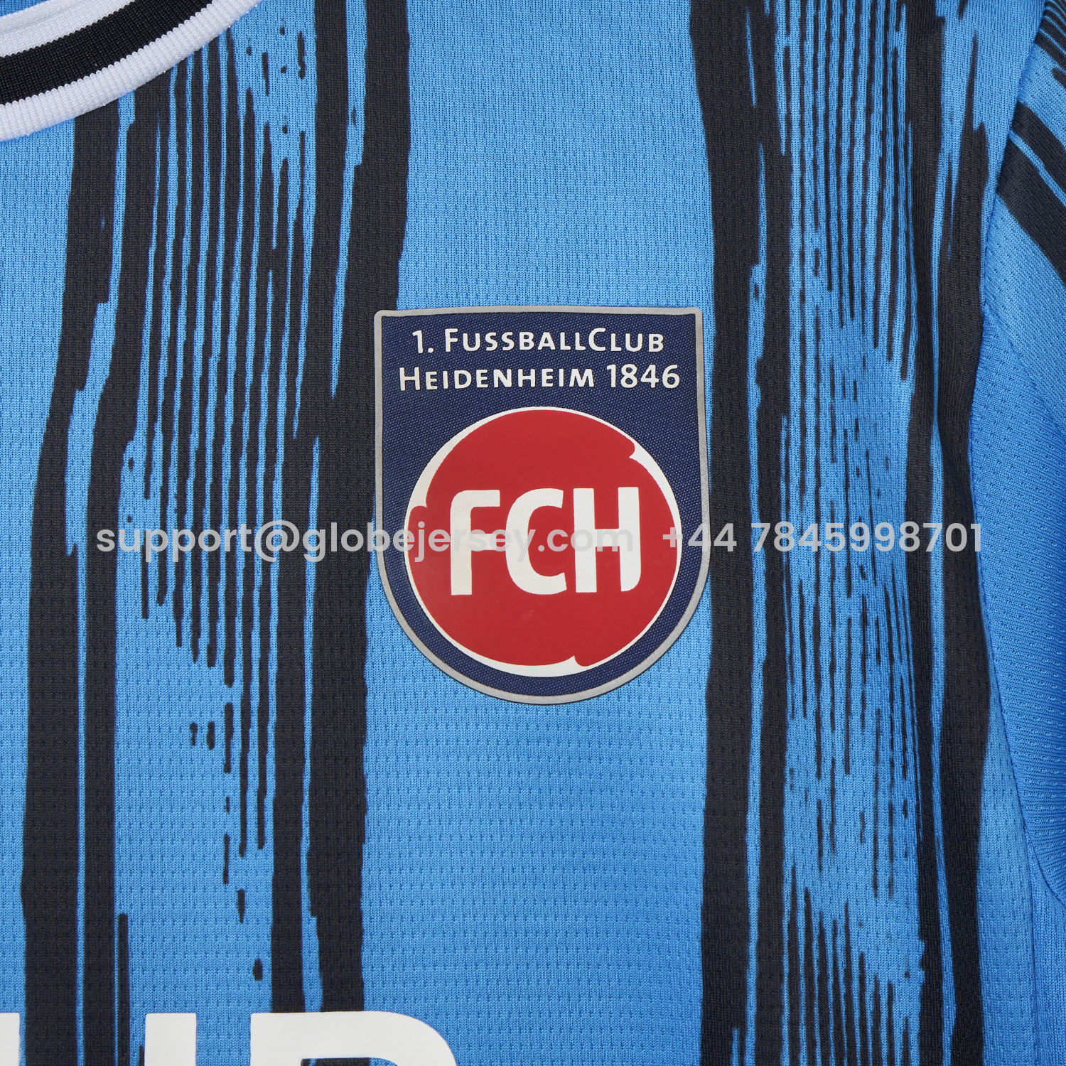 GlobeJersey-FC Heidenheim 25-26 Away Jersey - Fans Version