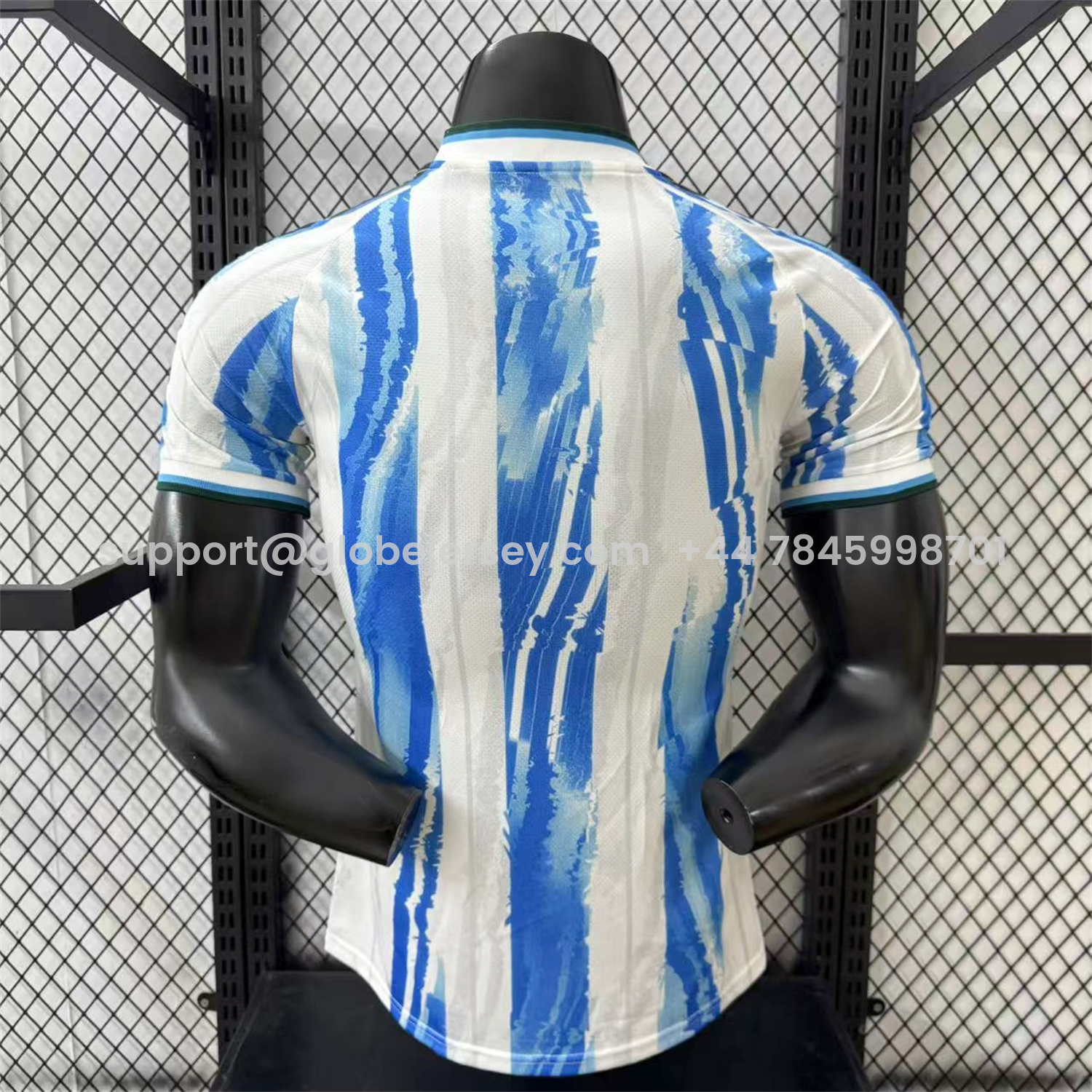 GlobeJersey-Argentina 2026 Blue And White Twill Special Jersey - Player Version