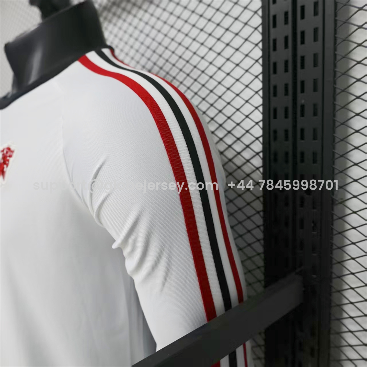 GlobeJersey-Manchester United 26-27 White Casual Long Sleeves Jersey - Player Version
