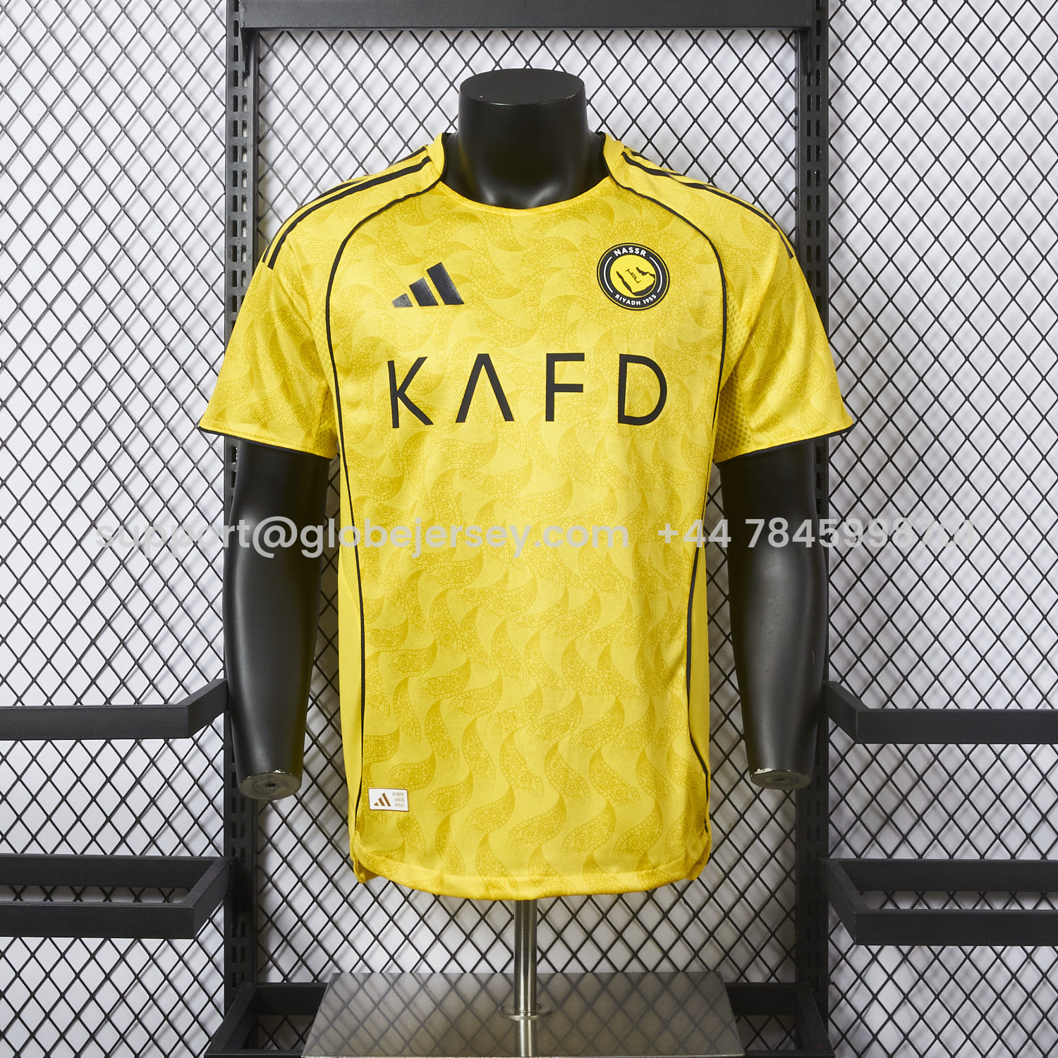 GlobeJersey-Al Nassr Riyadh Victory 25-26 Home Jersey - Player Version