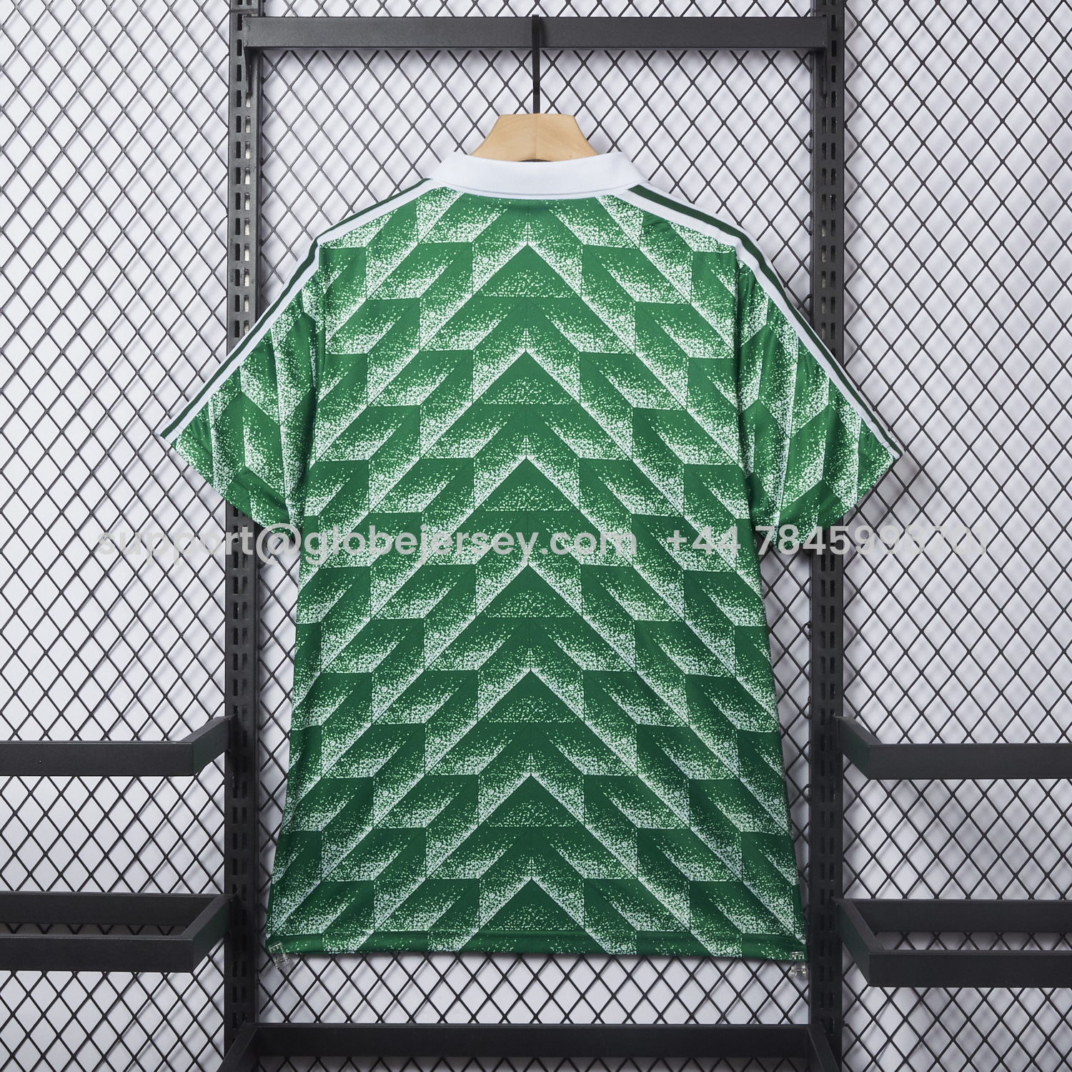 GlobeJersey-Retro Hannover 96 1990-91 Away Green Jersey