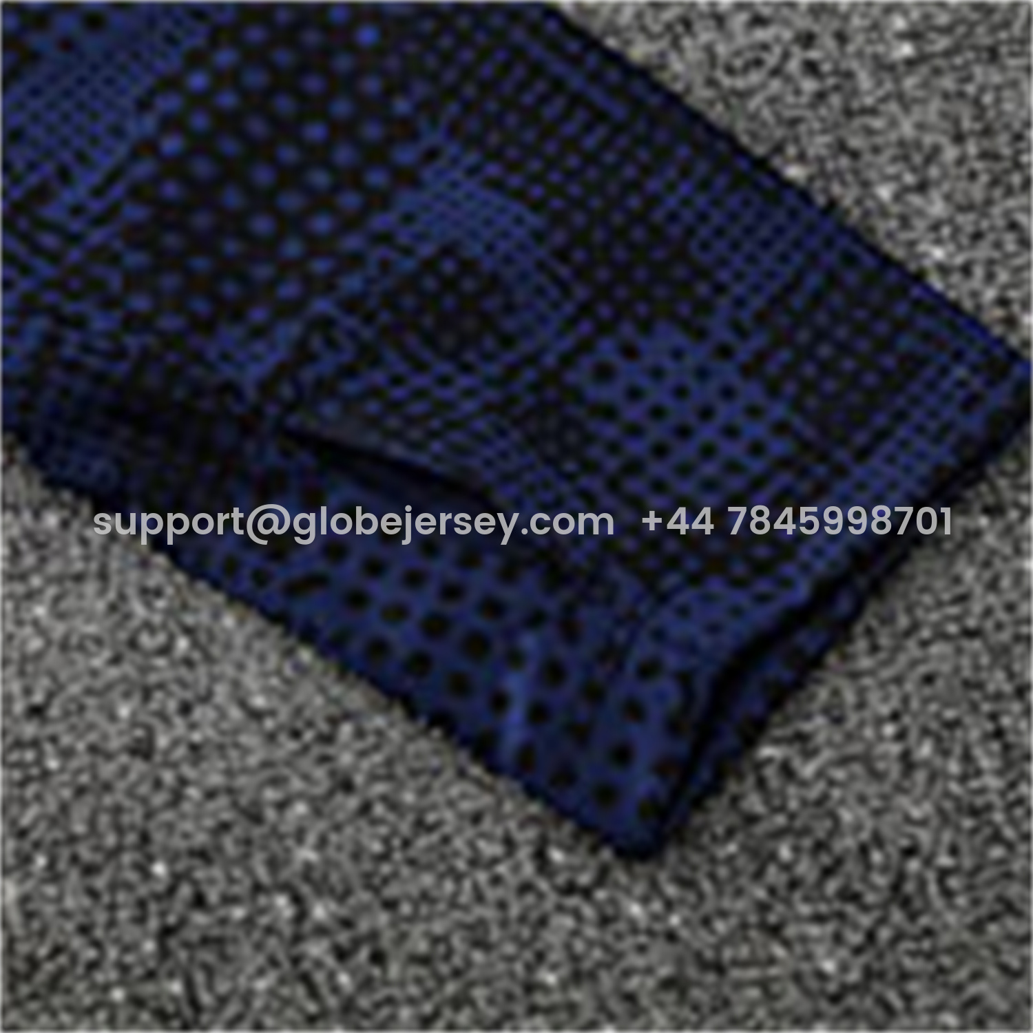 GlobeJersey-Marseille 25-26 Long Sleeve Training Set - Royal Blue Top & Royal Blue Pants