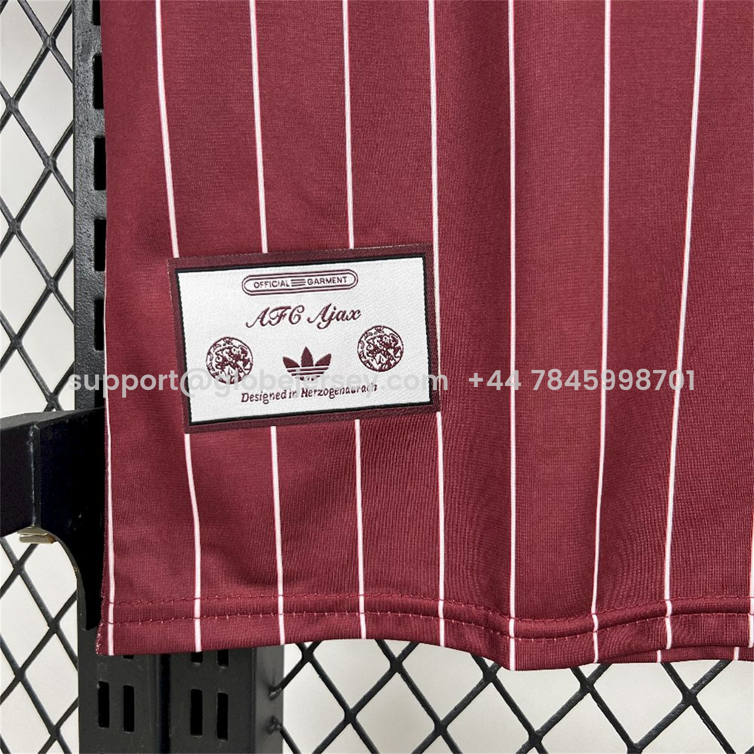 GlobeJersey-Ajax 25-26 Icon Range Travel Special Edition Red Jersey - Fans Version