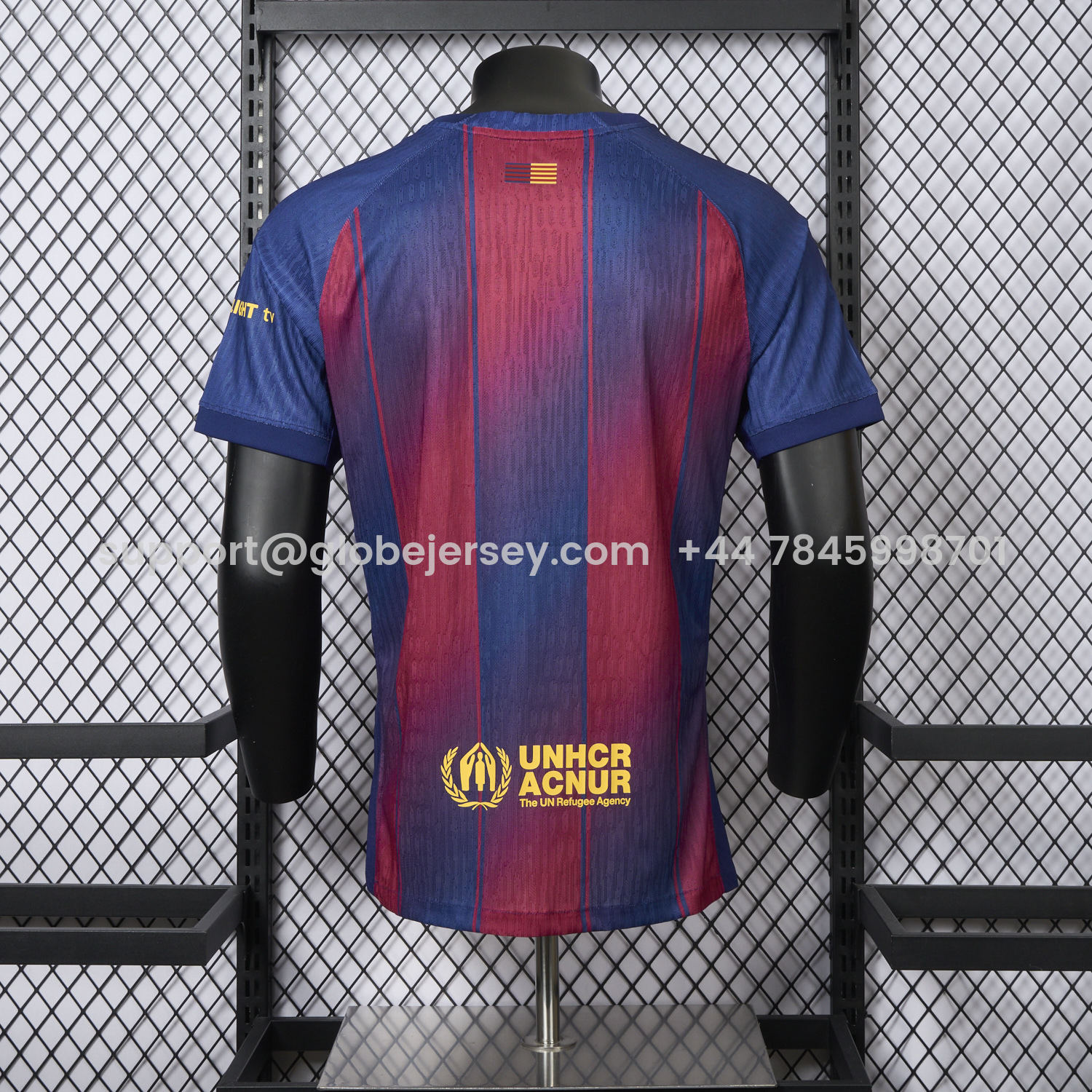 GlobeJersey-Barcelona 25-26 Home Jersey - Player Version