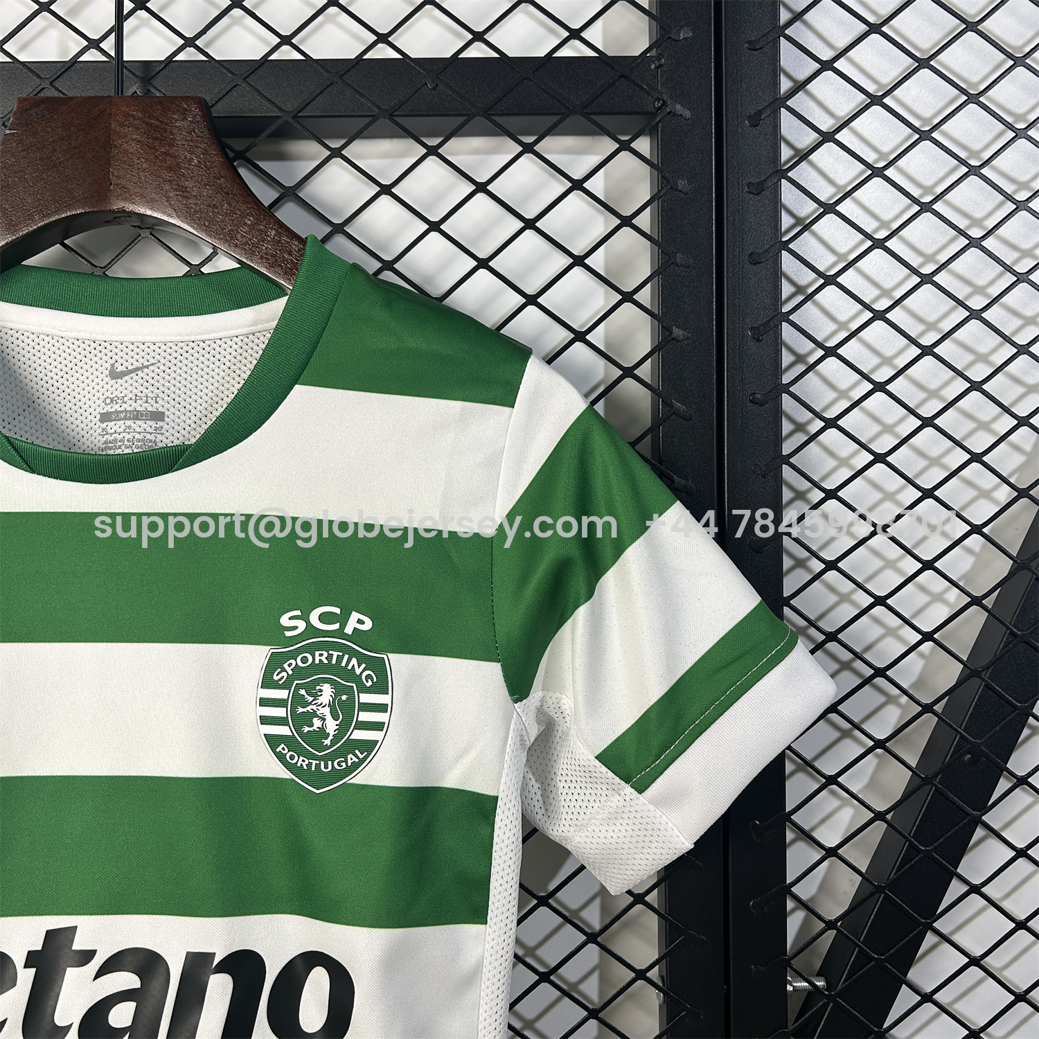 GlobeJersey-Sporting CP 25-26 Home Kids Kit