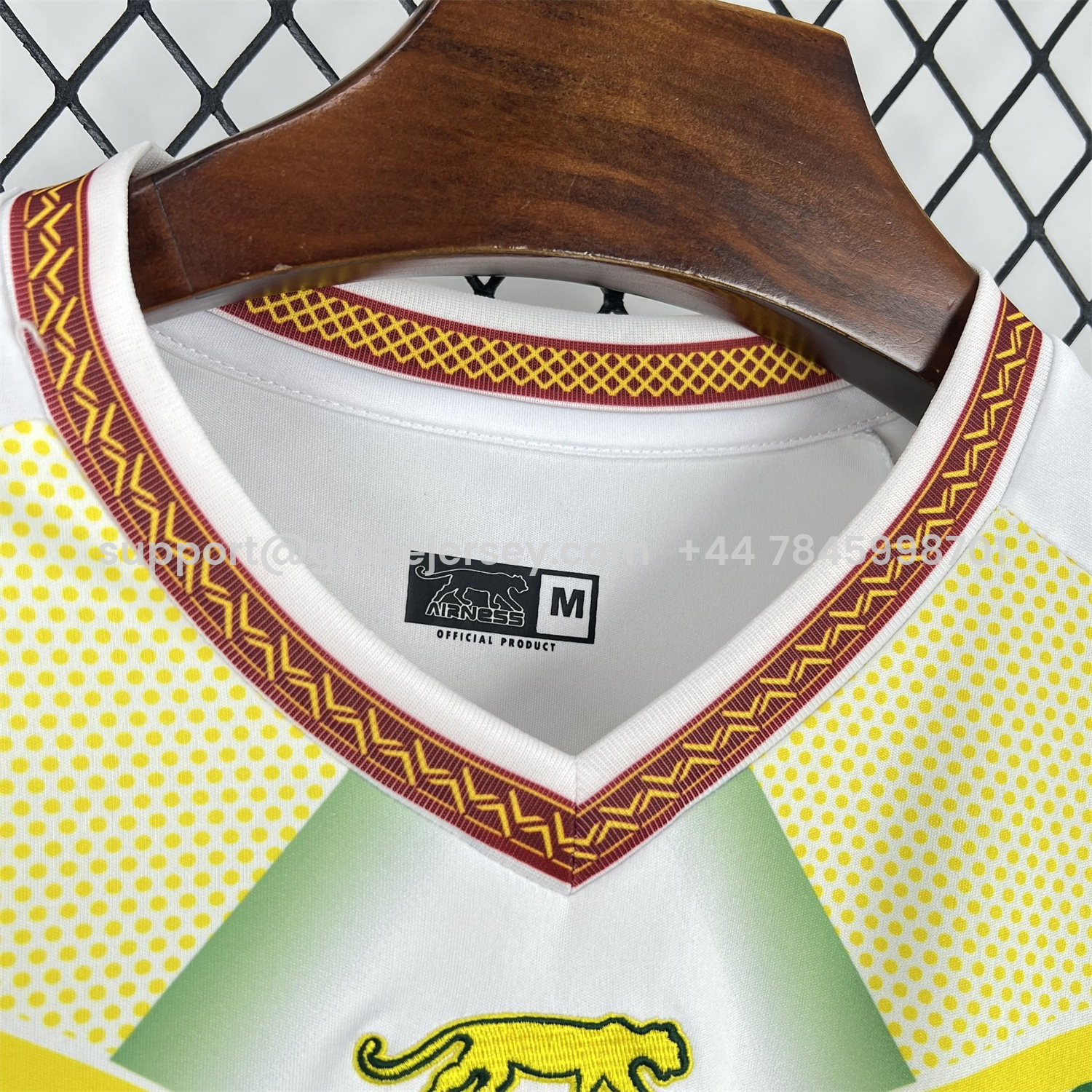 GlobeJersey-Mali 2026 Eagle White Jersey - Fans Version