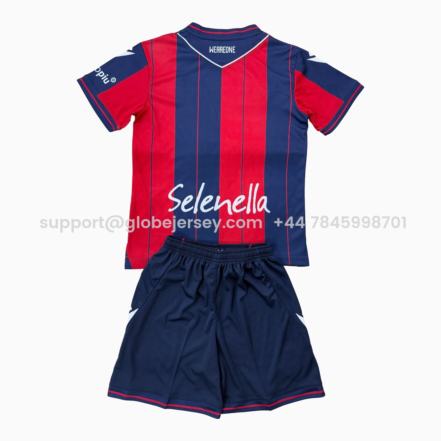GlobeJersey-Bologna 25-26 Home Kids Kit