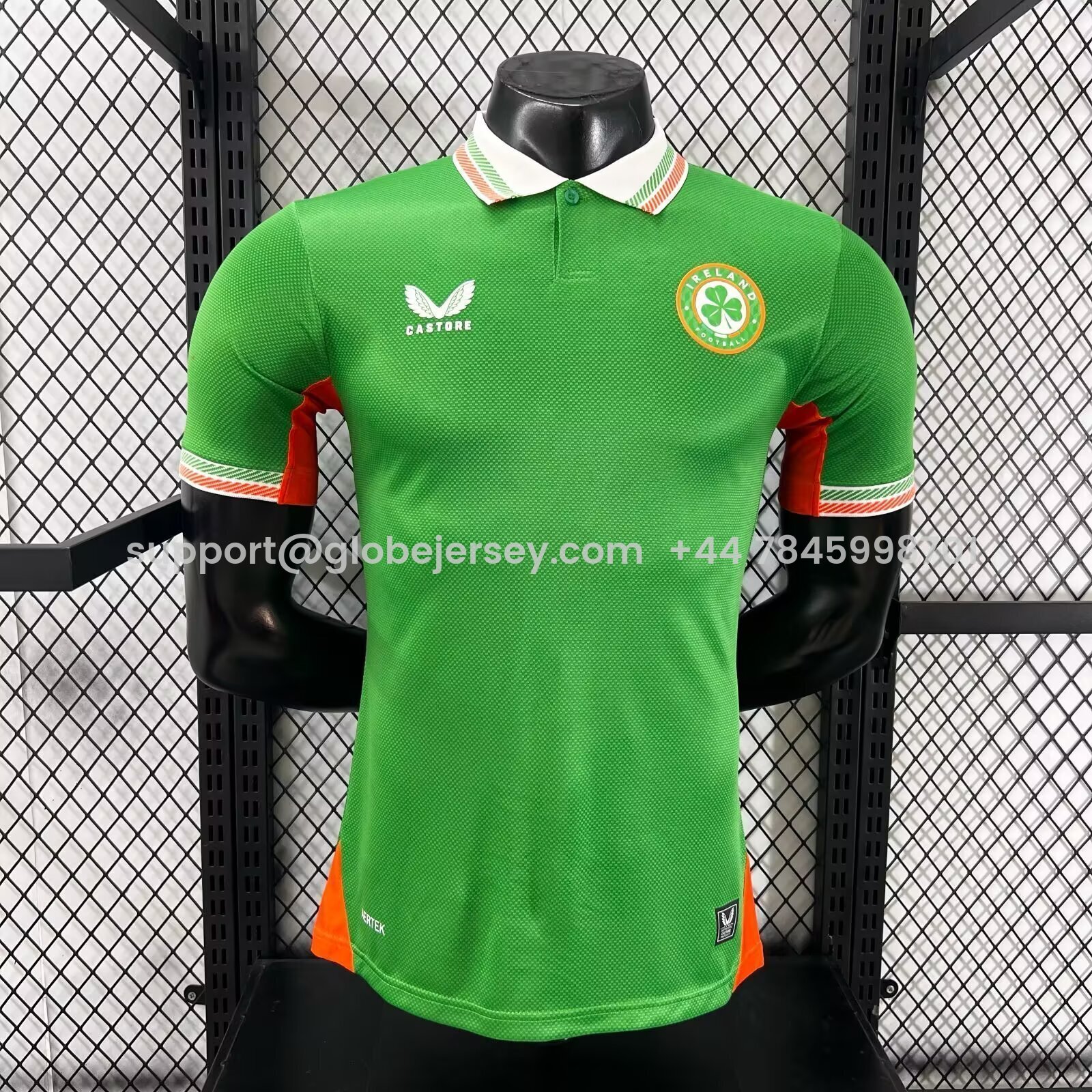 GlobeJersey-Ireland 2026 Women's Team Home Jersey - Player Version