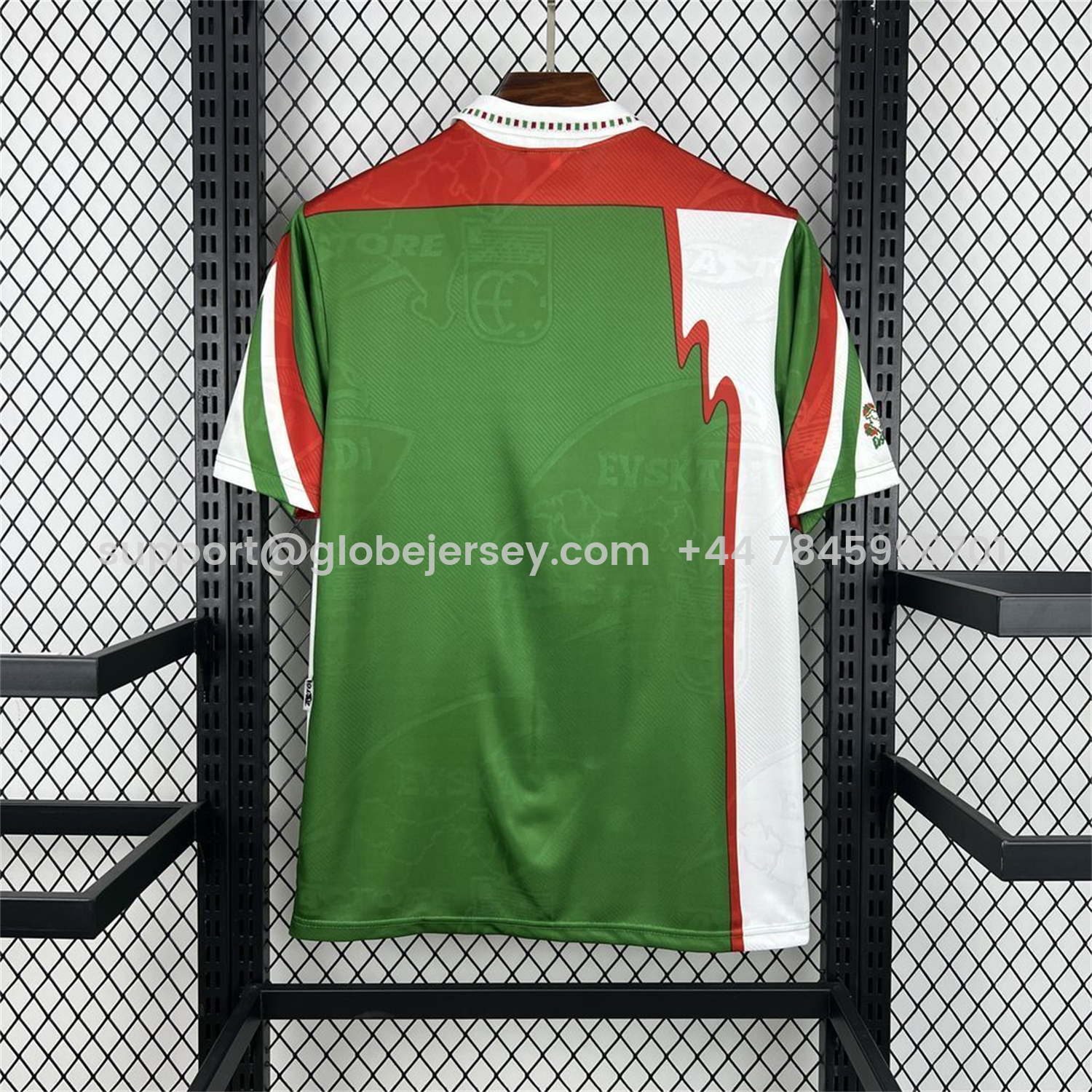 GlobeJersey-Retro Basque Country 1993-94 Home Jersey