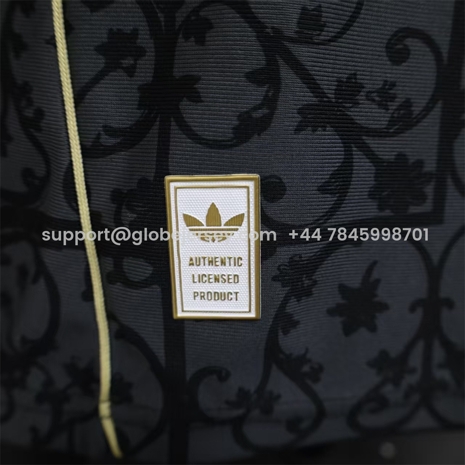 GlobeJersey-Liver.pool 25-26 Black Floral Pattern Special Jersey - Player Version