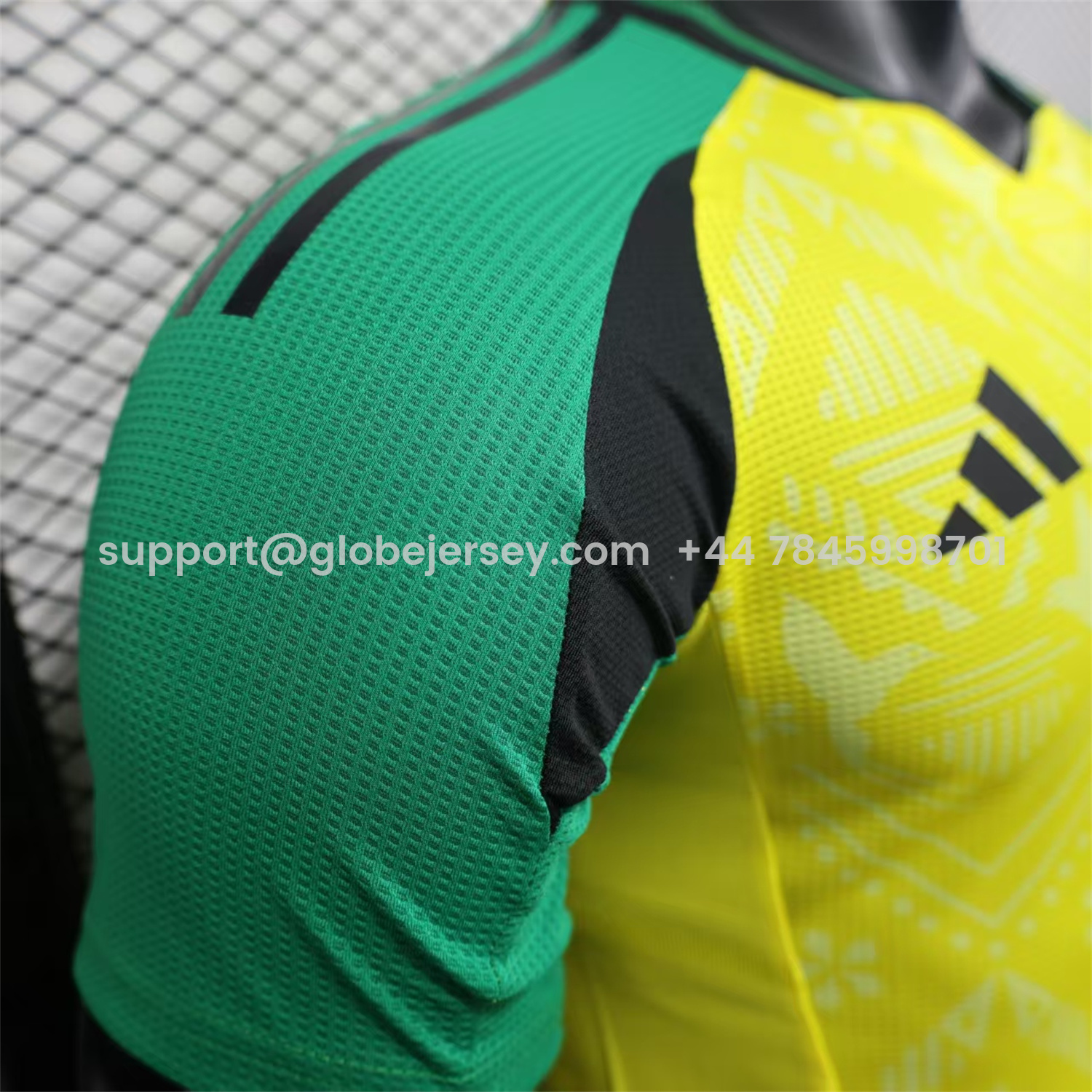GlobeJersey-Jamaica 2025-26 Home Jersey - Player Version
