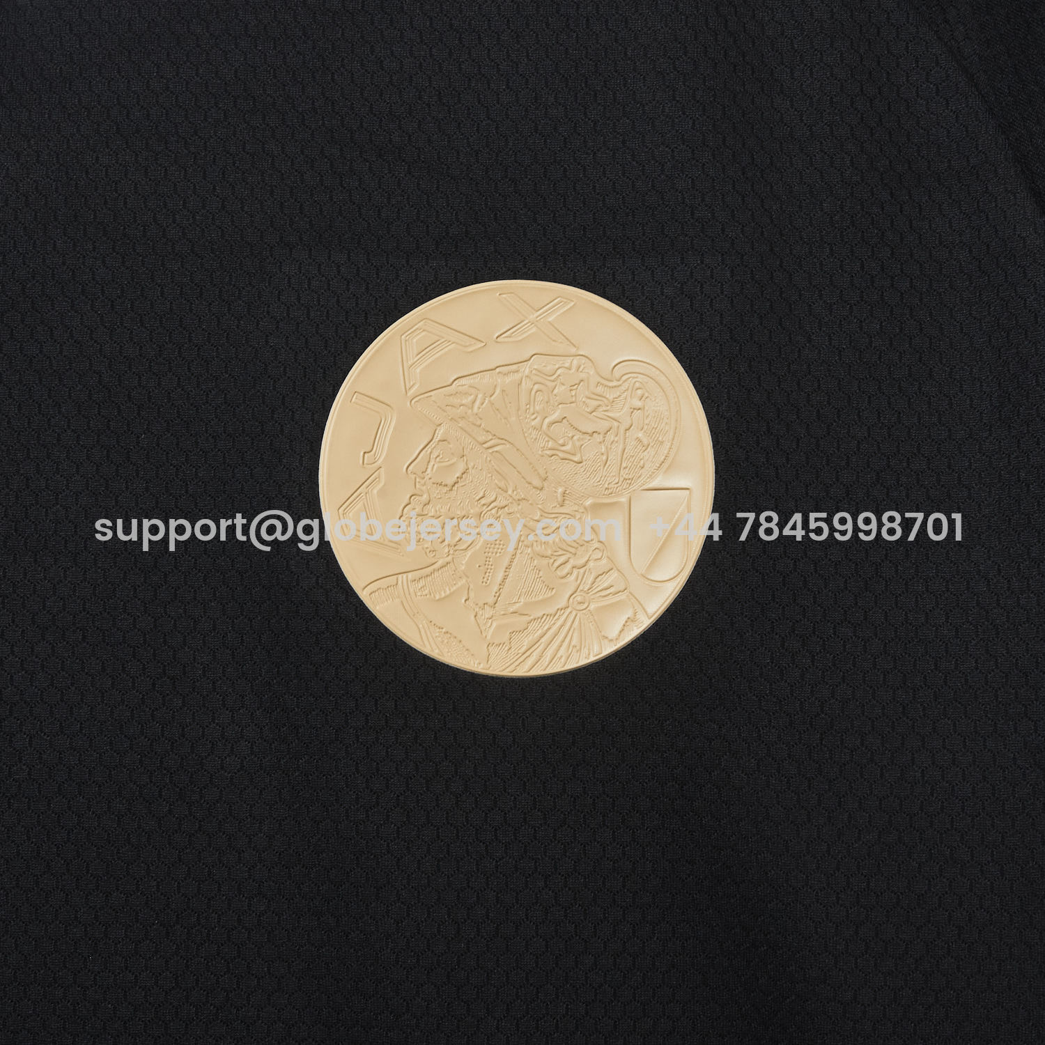 GlobeJersey-Ajax 25-26 Black Special Jersey - Fans Version