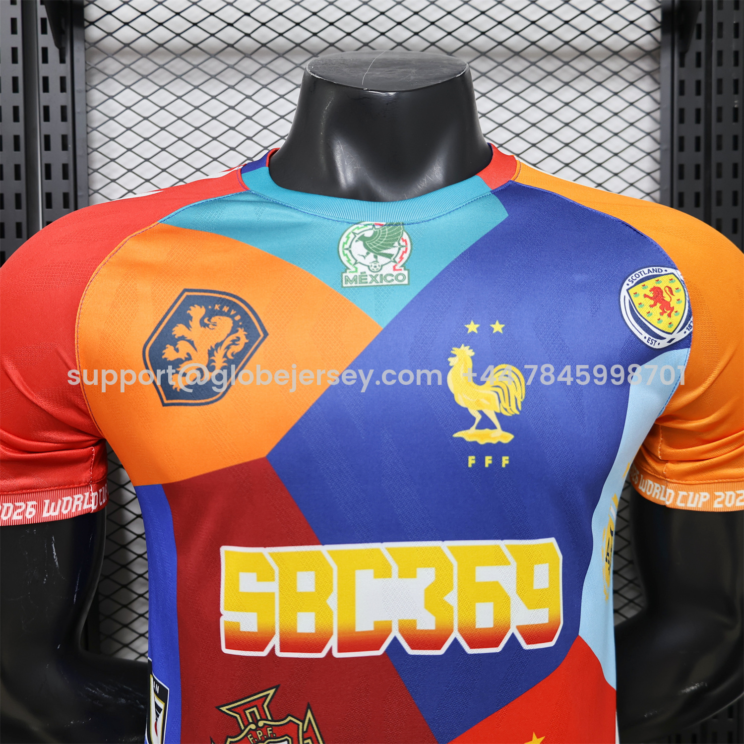 GlobeJersey-World Cup 2026 Special Jersey - Player Version