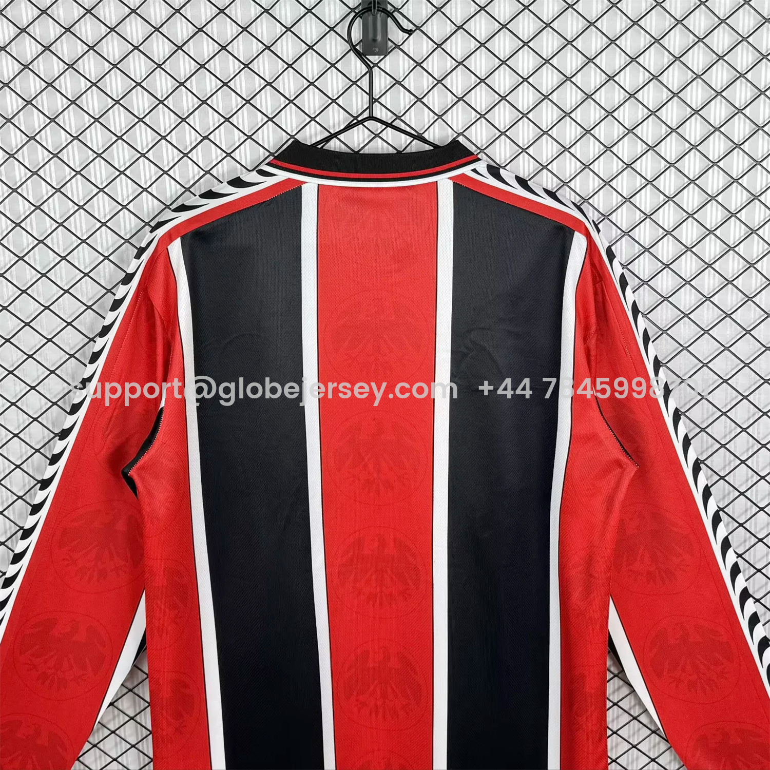 GlobeJersey-Retro Frankfurt 1996-98 Home Long Sleeves Jersey