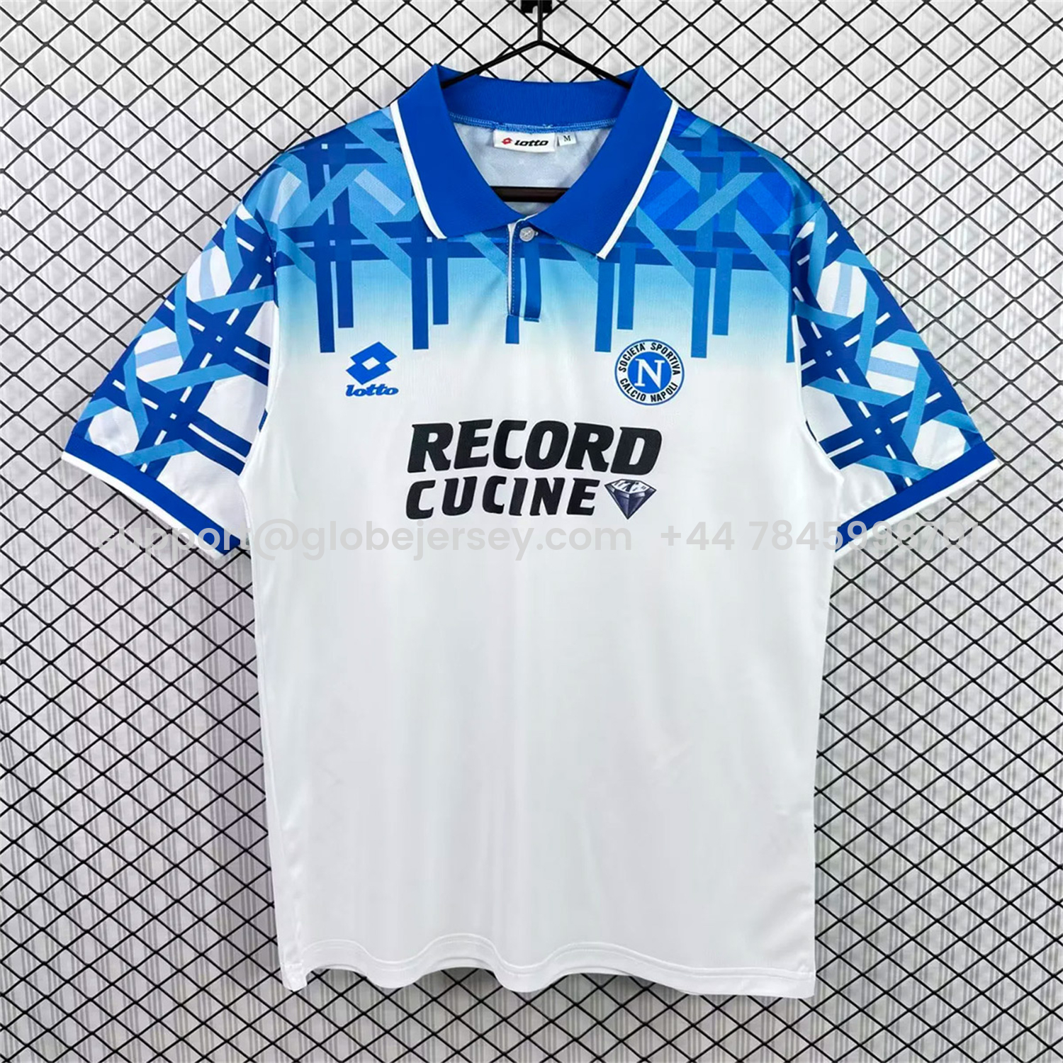 GlobeJersey-Retro Napoli 1994-95 Away Jersey