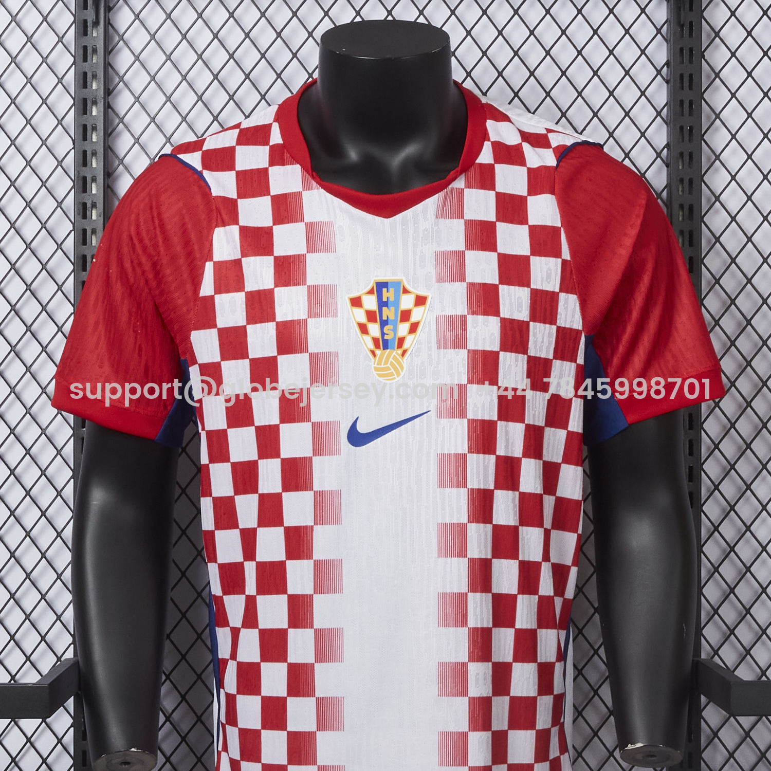 GlobeJersey-Croatia 2026 Home Jersey - Player Version