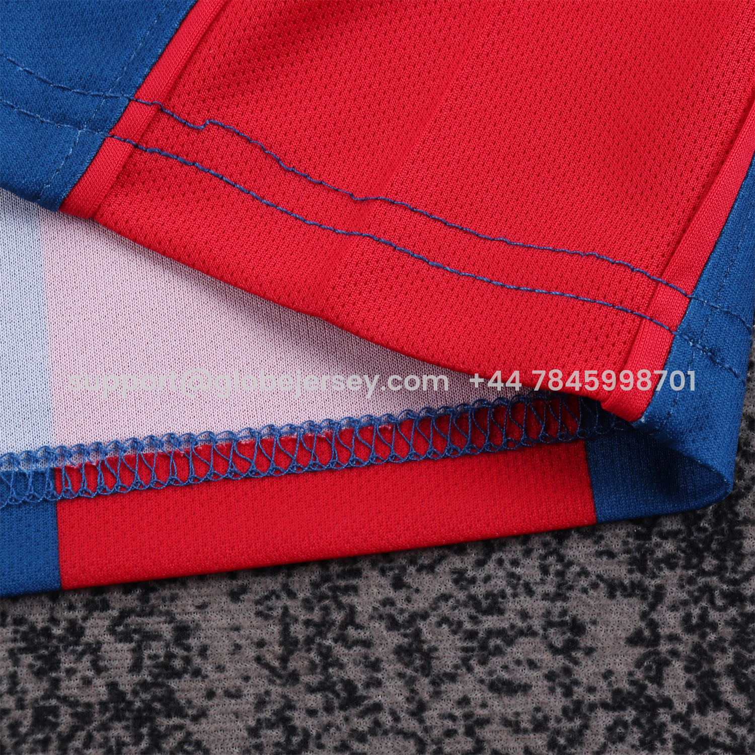 GlobeJersey-Retro Barcelona 2004-05 Home Kids Kit