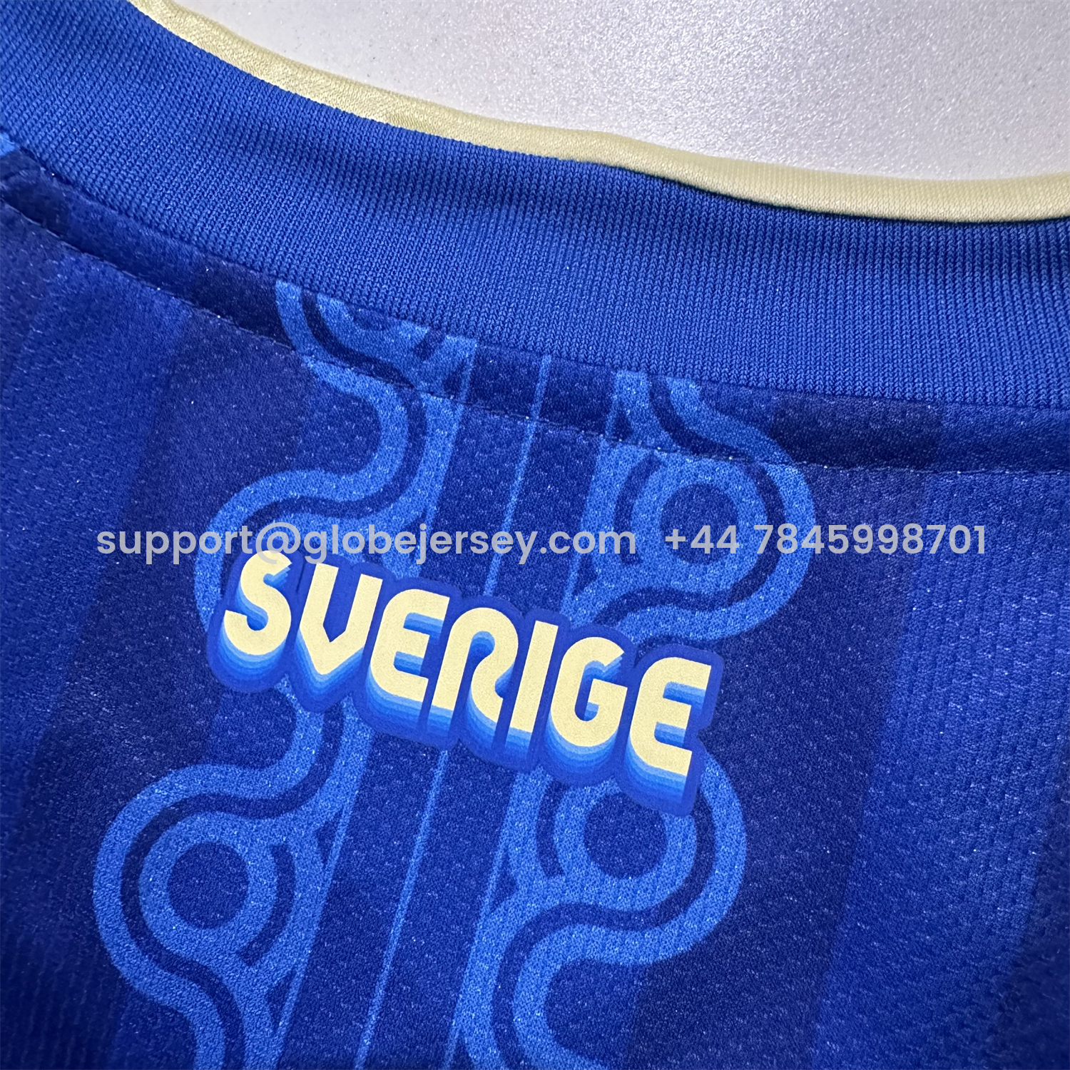 GlobeJersey-Sweden 2026 Away Jersey - Fans Version