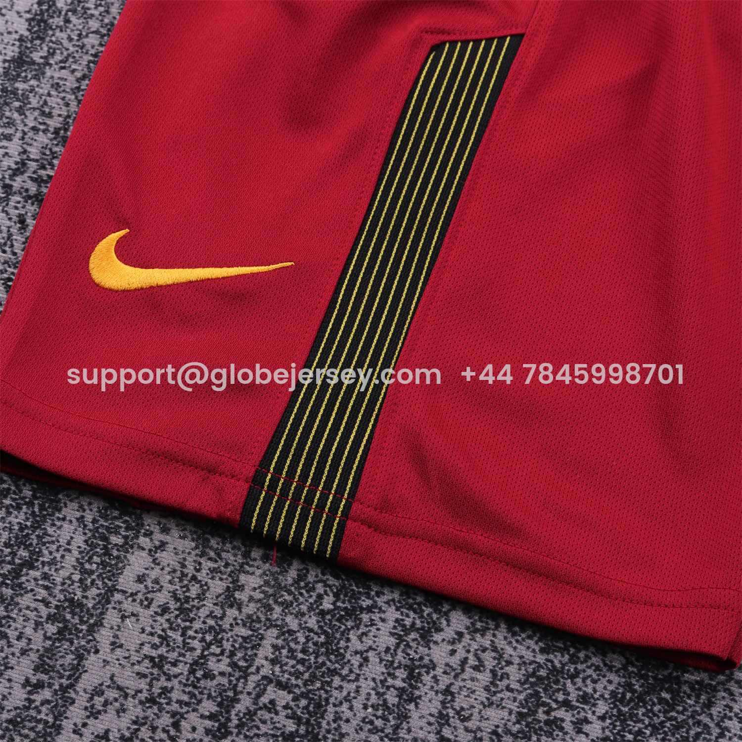 GlobeJersey-Retro Roma 2017-18 Home Kids Kit