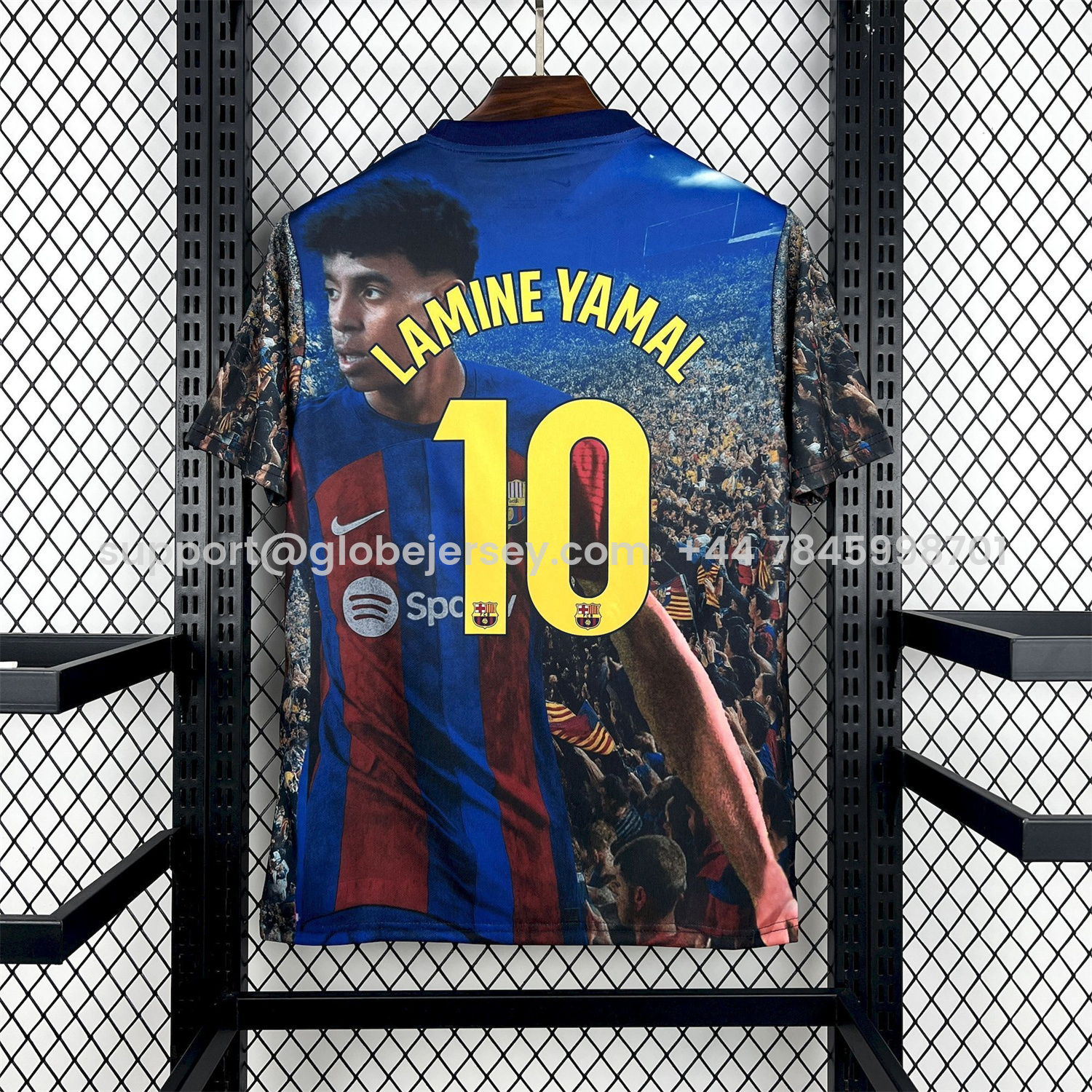GlobeJersey-Barcelona 25-26 Lamine Yamal Special Jersey - Fans Version