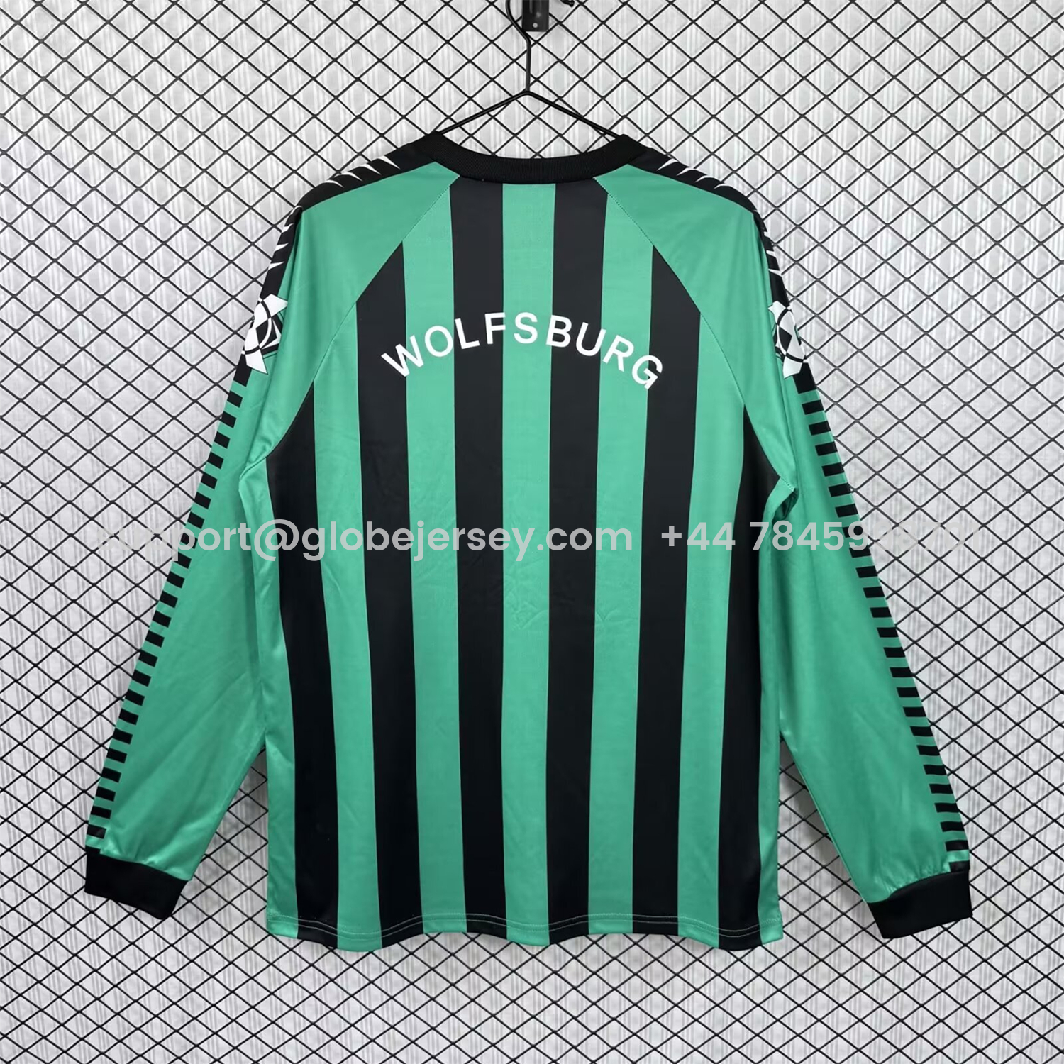 GlobeJersey-Retro Wolfsburg 1994-96 Away Long Sleeves Jersey