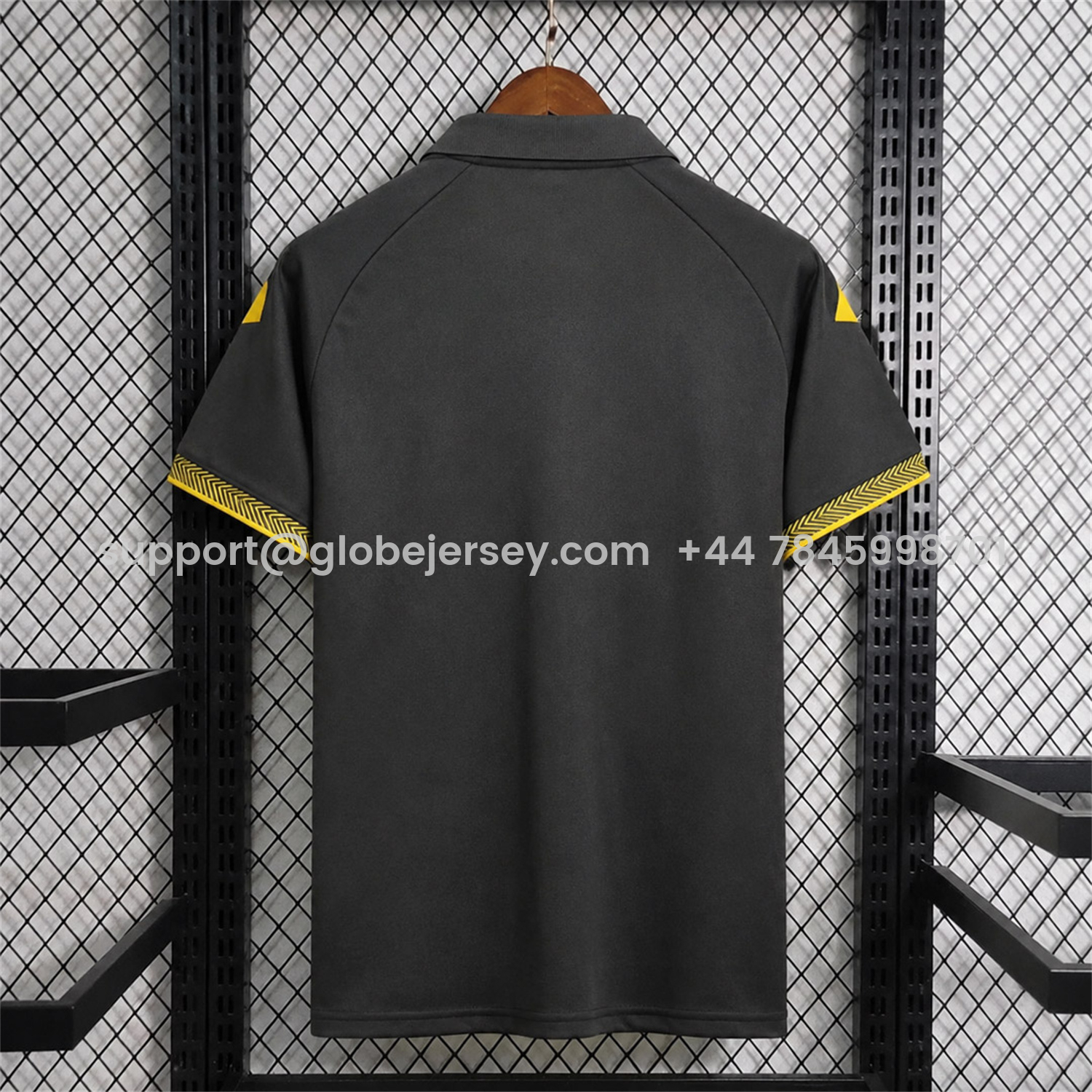 GlobeJersey-South Africa 2026 Black With Yellow Accents Special Jersey - Fans Version
