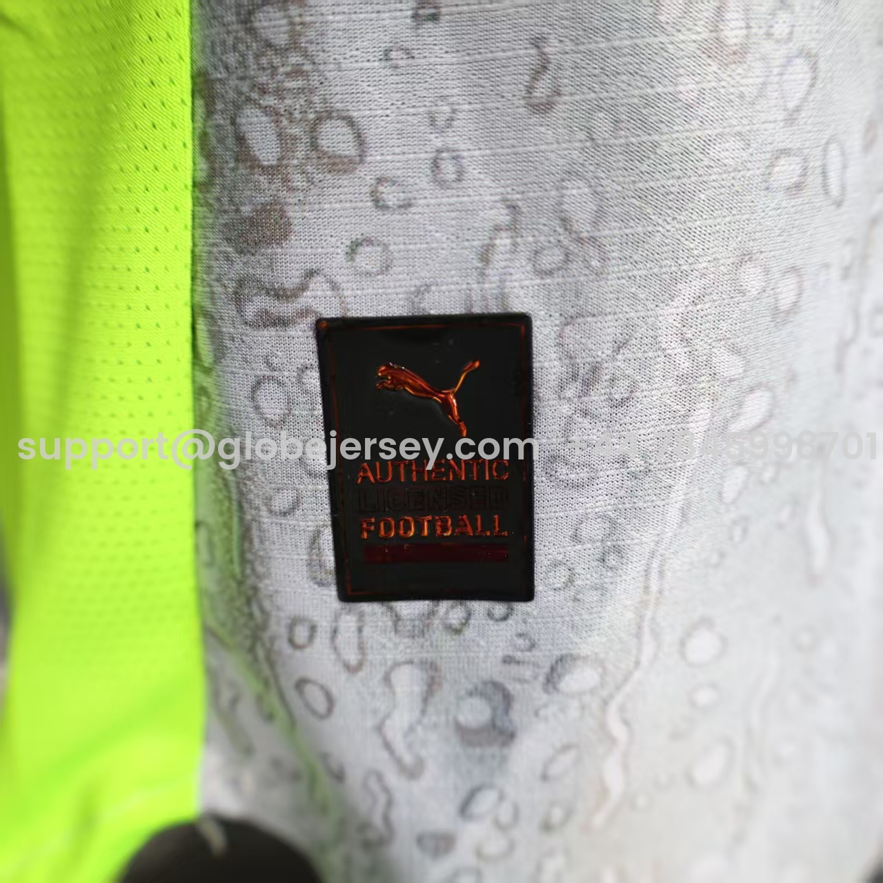 GlobeJersey-Manchester City 25-26 Third Grey Green Jersey - Player Version