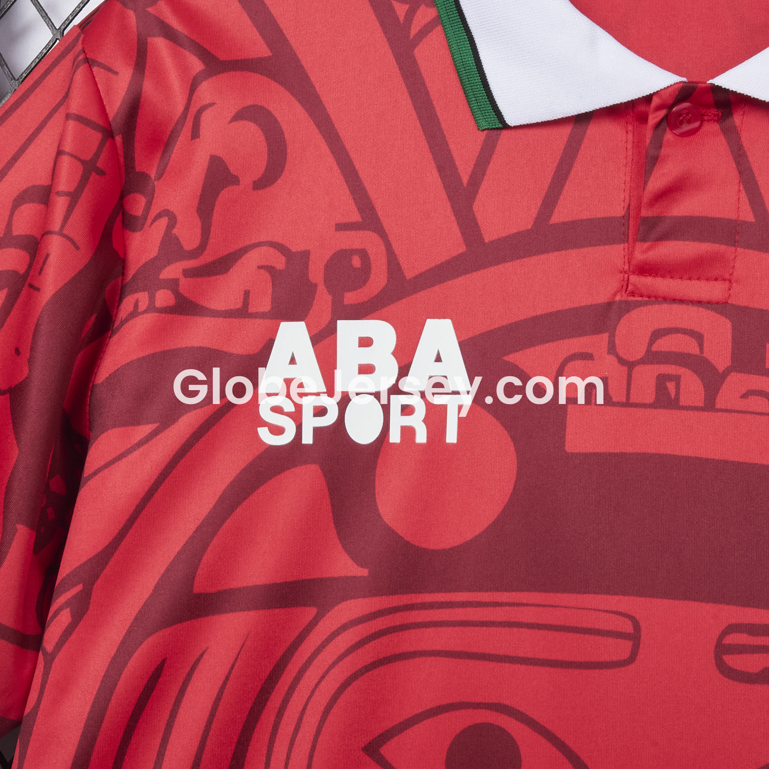 GlobeJersey-Retro Mexico 1998 Red Special Edition Jersey