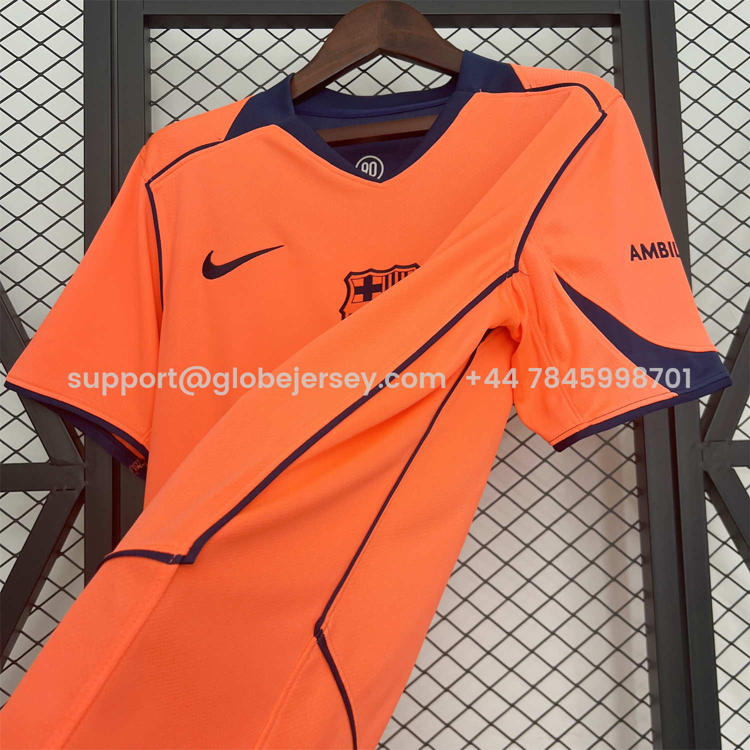 GlobeJersey-Barcelona 25-26 Third Jersey - Fans Version