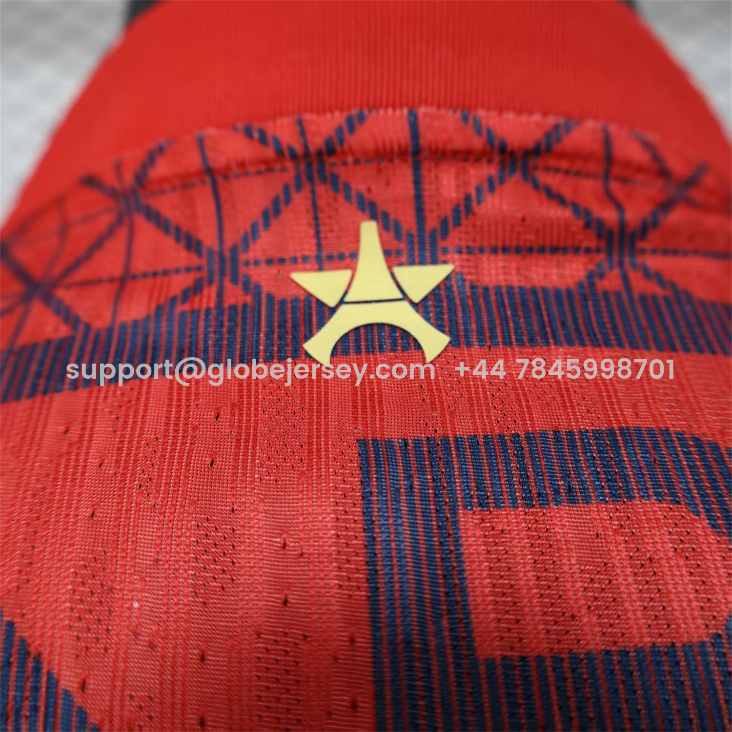 GlobeJersey-Paris Saint-Germain PSG 25-26 One Star Red Special Edition Jersey - Player Version