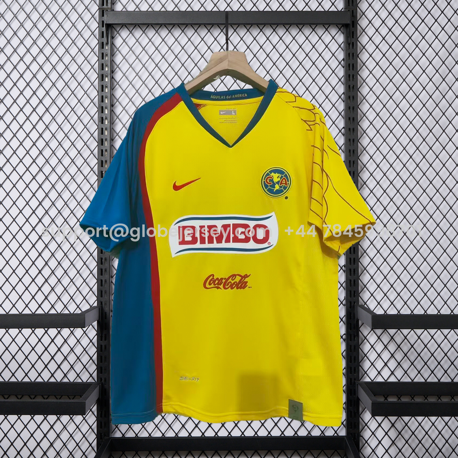 GlobeJersey-Retro Club América 2007-08 Home Jersey