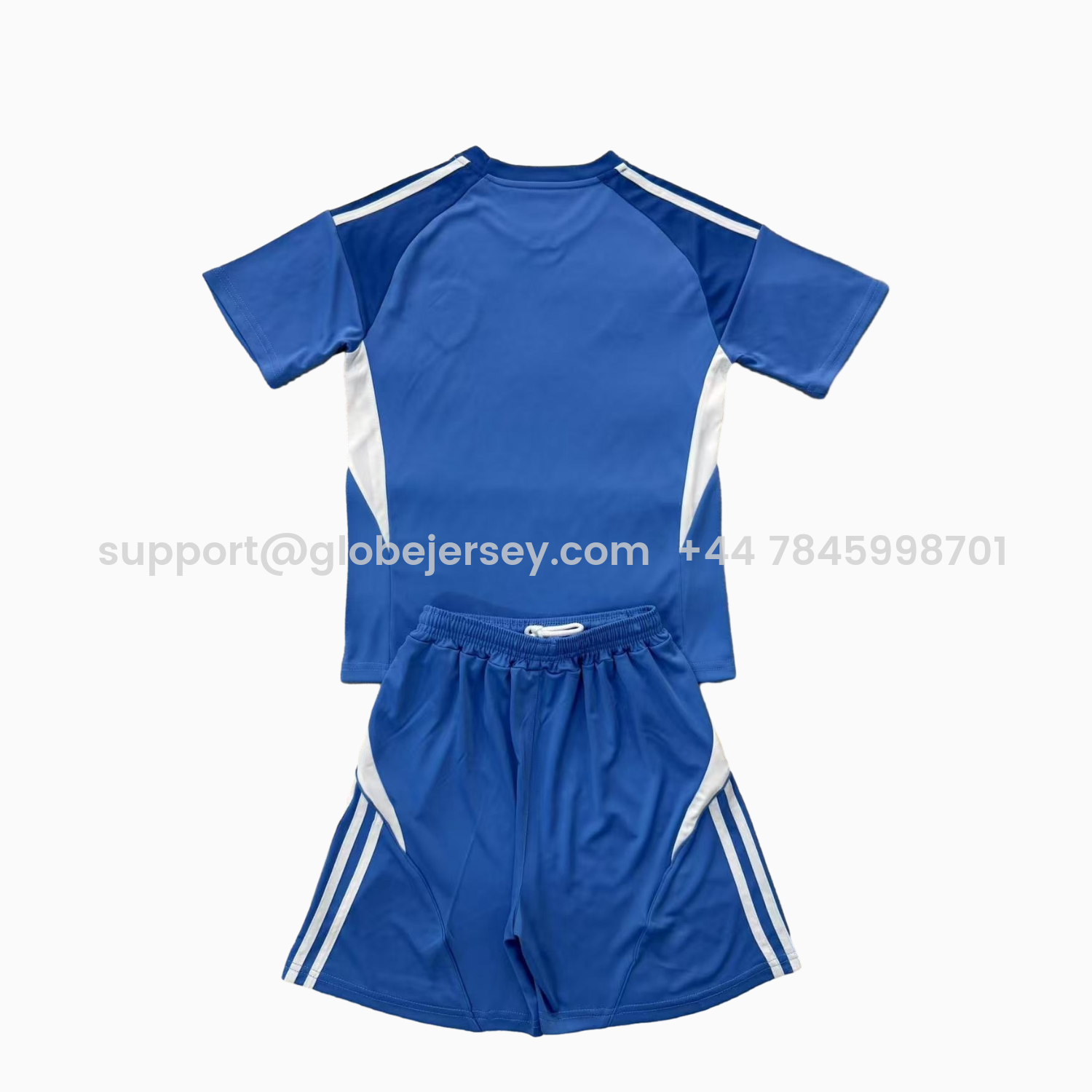 GlobeJersey-Leeds United 25-26 Blue Goalkeeper Kids Kit