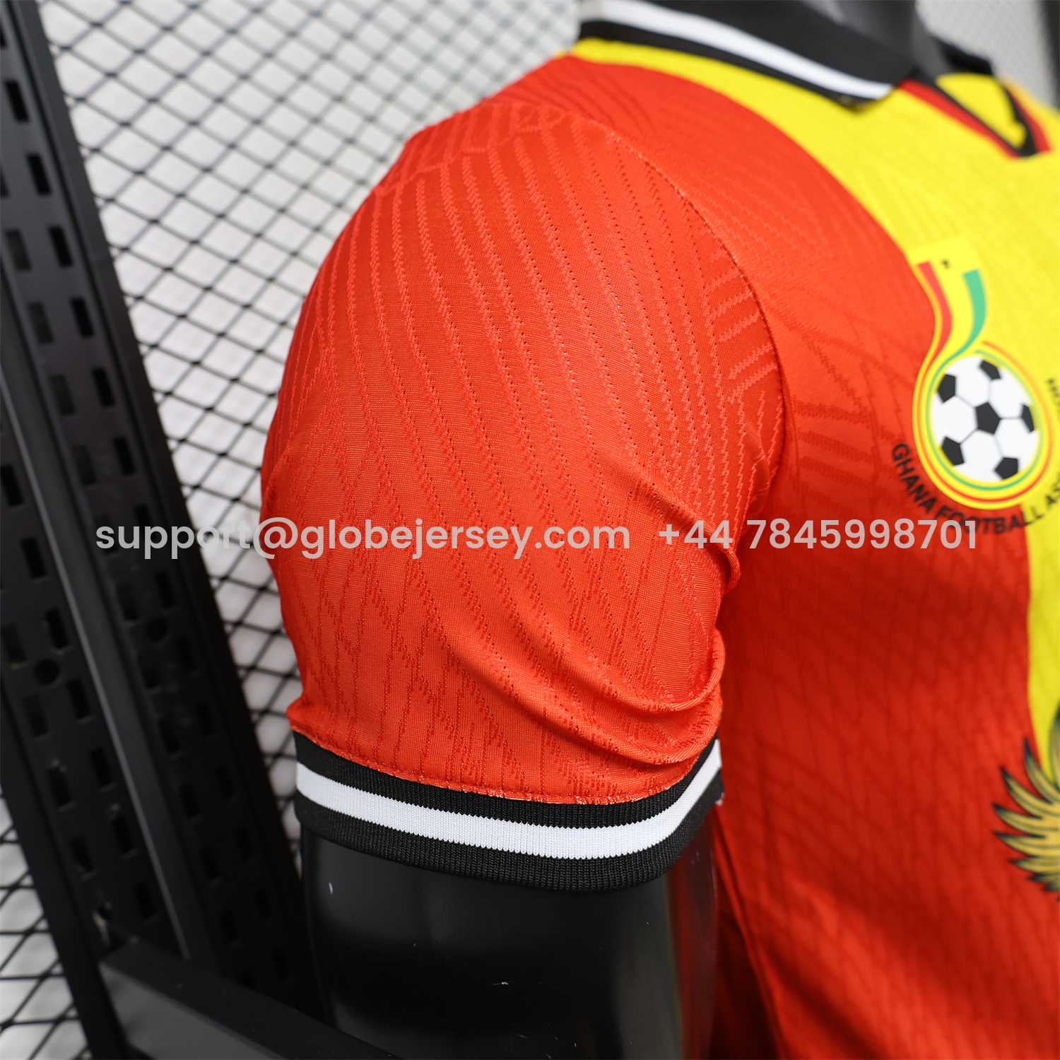 GlobeJersey-Ghana 2026 Ghana Coat Of Arms Special Jersey - Player Version