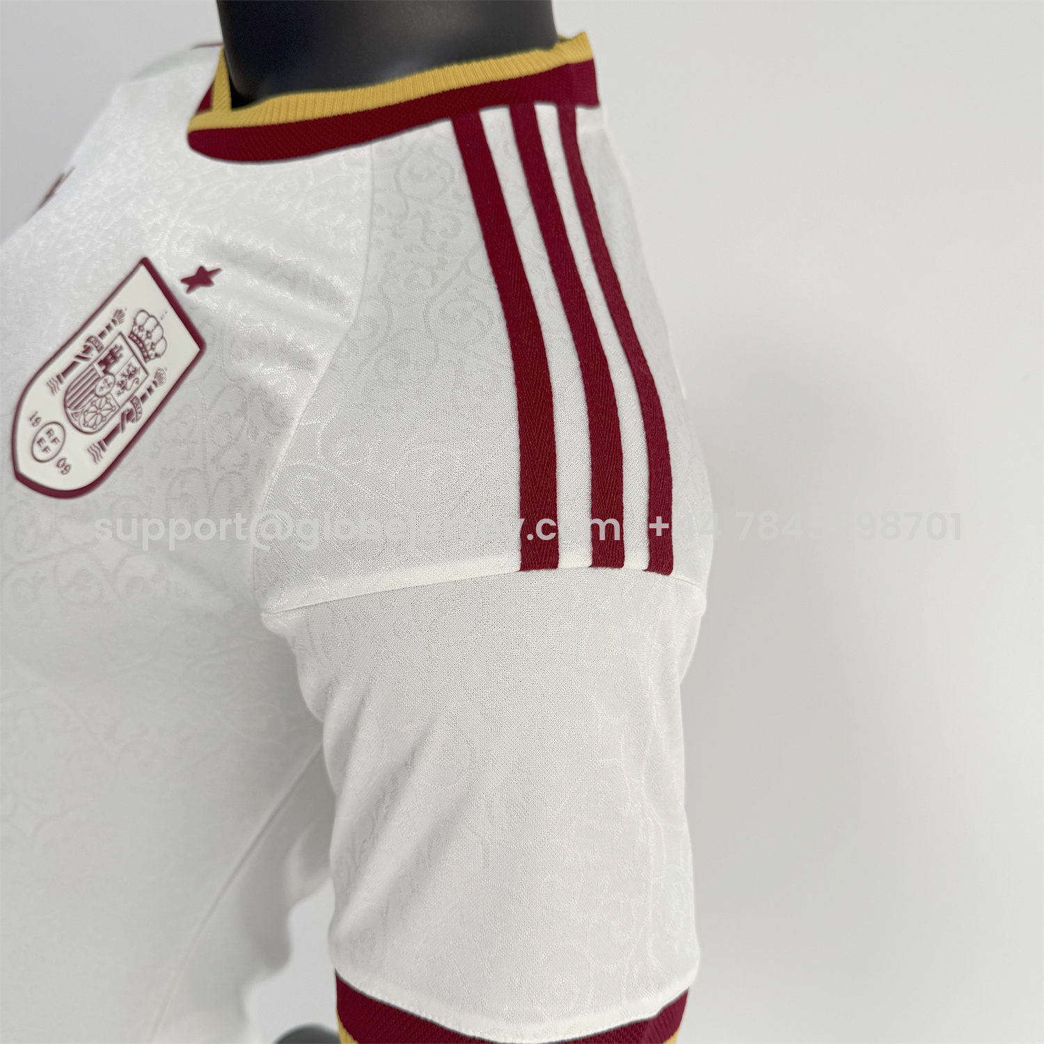 GlobeJersey-Spain 2026 Away White Jersey - Player Version