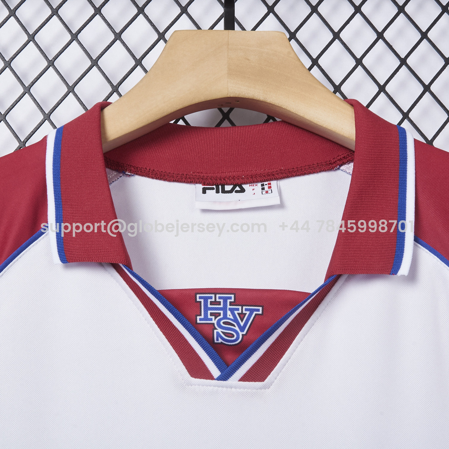 GlobeJersey-Retro Hamburger SV 1999-00 Home Jersey