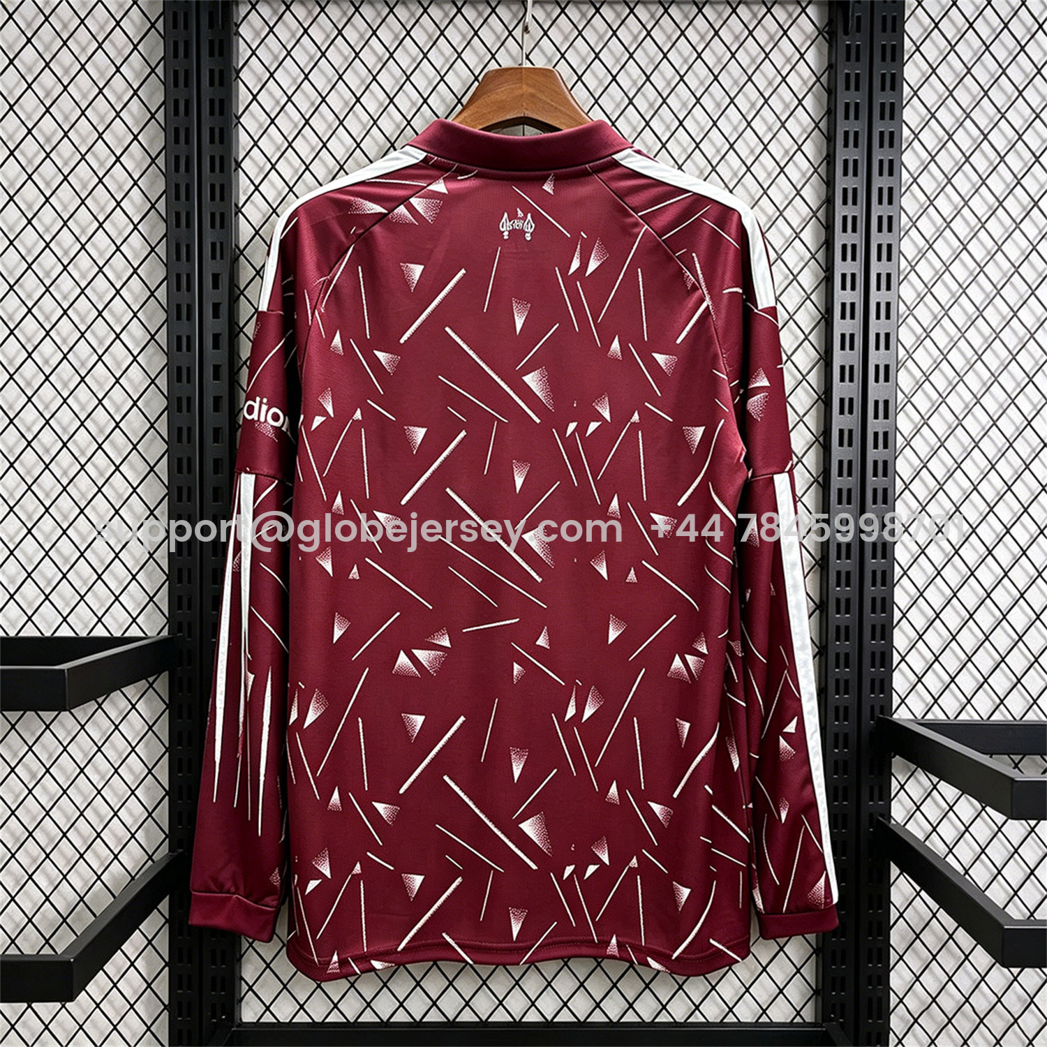 GlobeJersey-Liver.pool 26-27 Home Long Sleeves Jersey - Fans Version