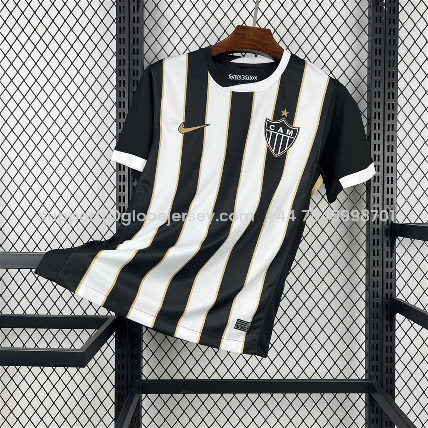 GlobeJersey-Atletico Mineiro 26-27 Home Unsponsored Jersey - Fans Version